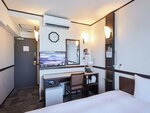 Standard Single Room, 1 Double Bed, Non Smoking в Toyoko Inn Tokyo Ueno Tawaramachi-eki