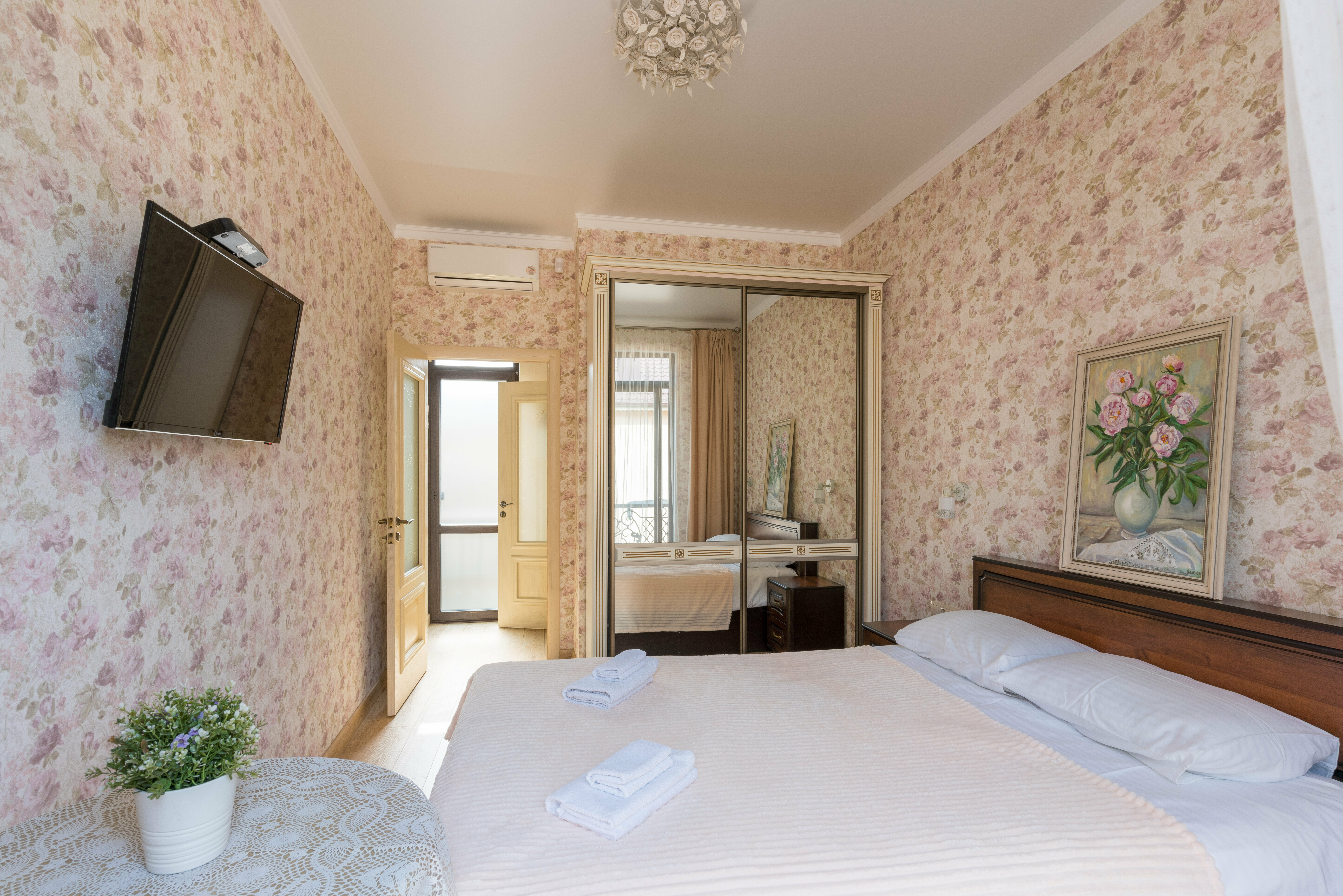 Двухместный номер с 1 кроватью и балконом