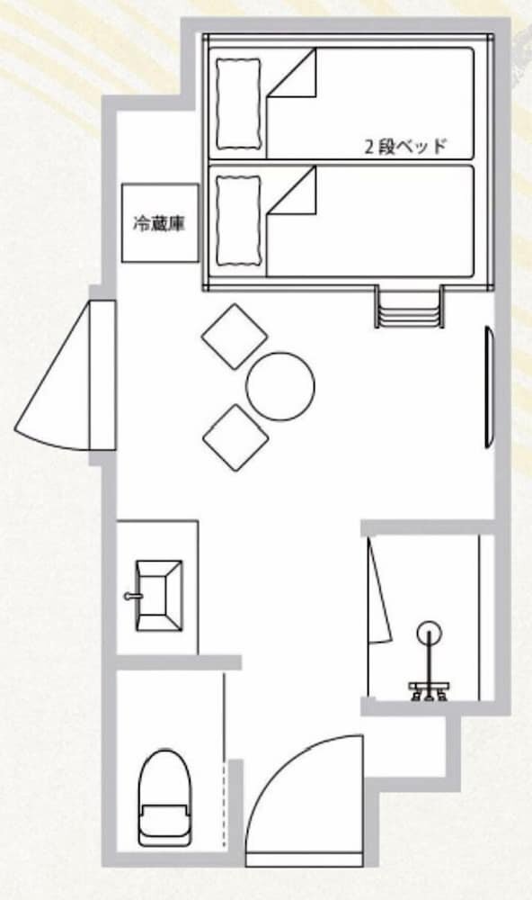 Family Quadruple Room (with Queen Size Bunk Bed)