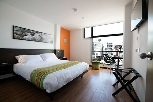 Стандартный одноместный номер, 1 двуспальная кровать «Квин-сайз» в Casa Q