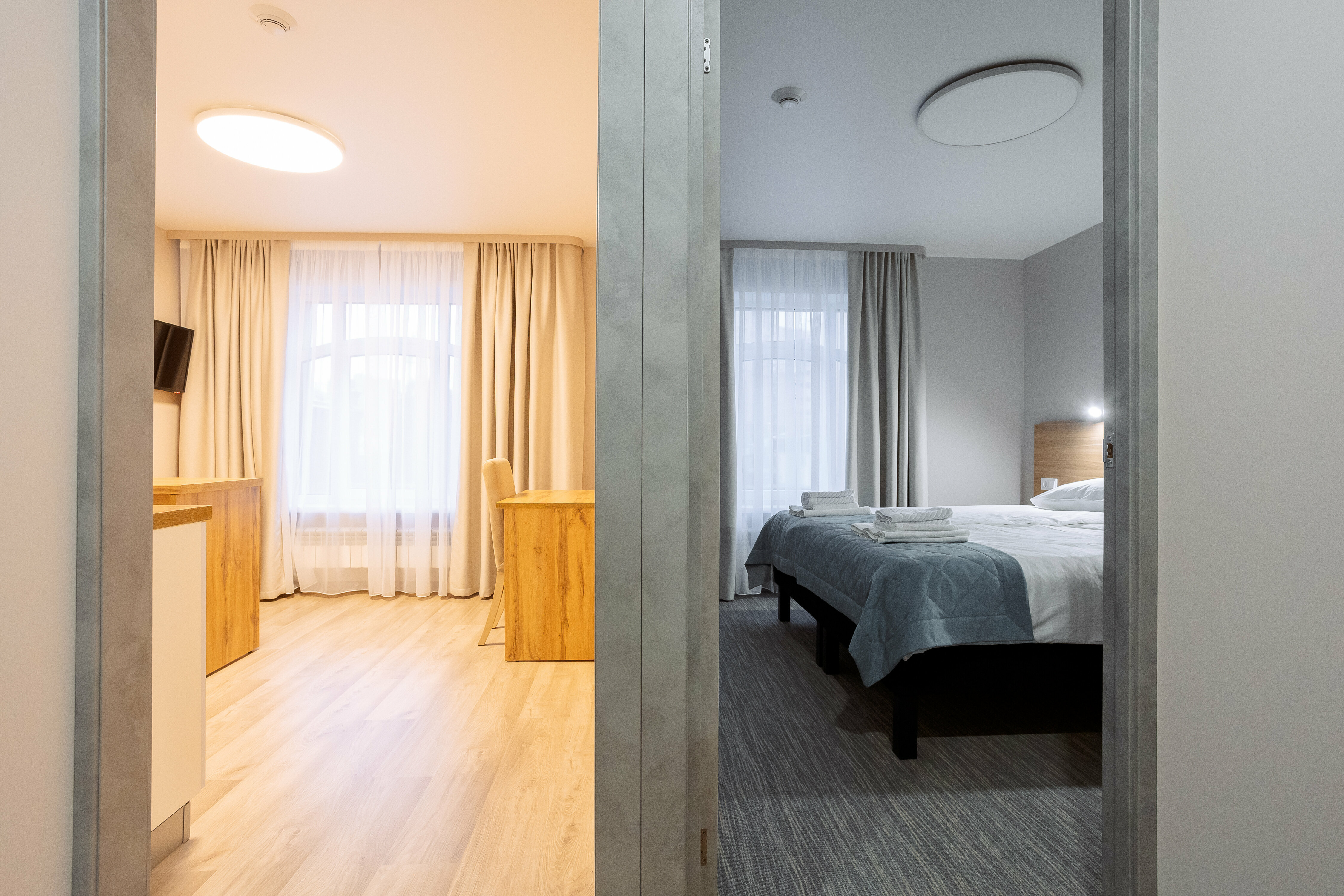 Апартаменты двухкомнатные