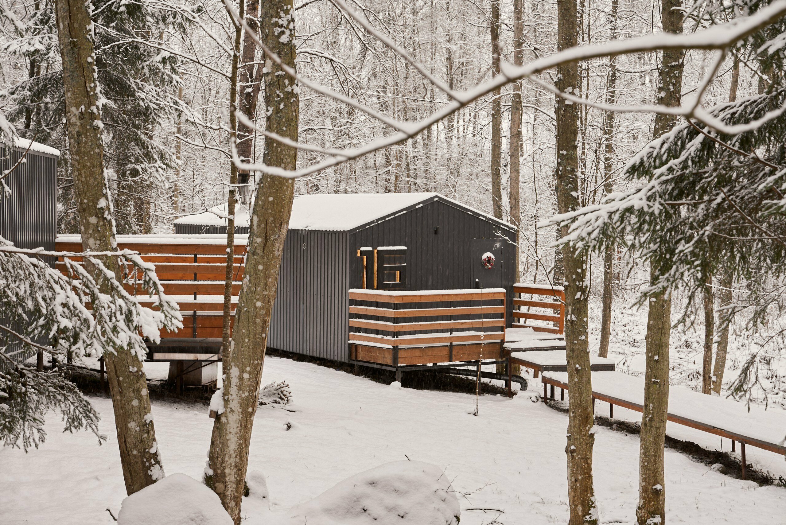 Домик с банным чаном «комфорт плюс»