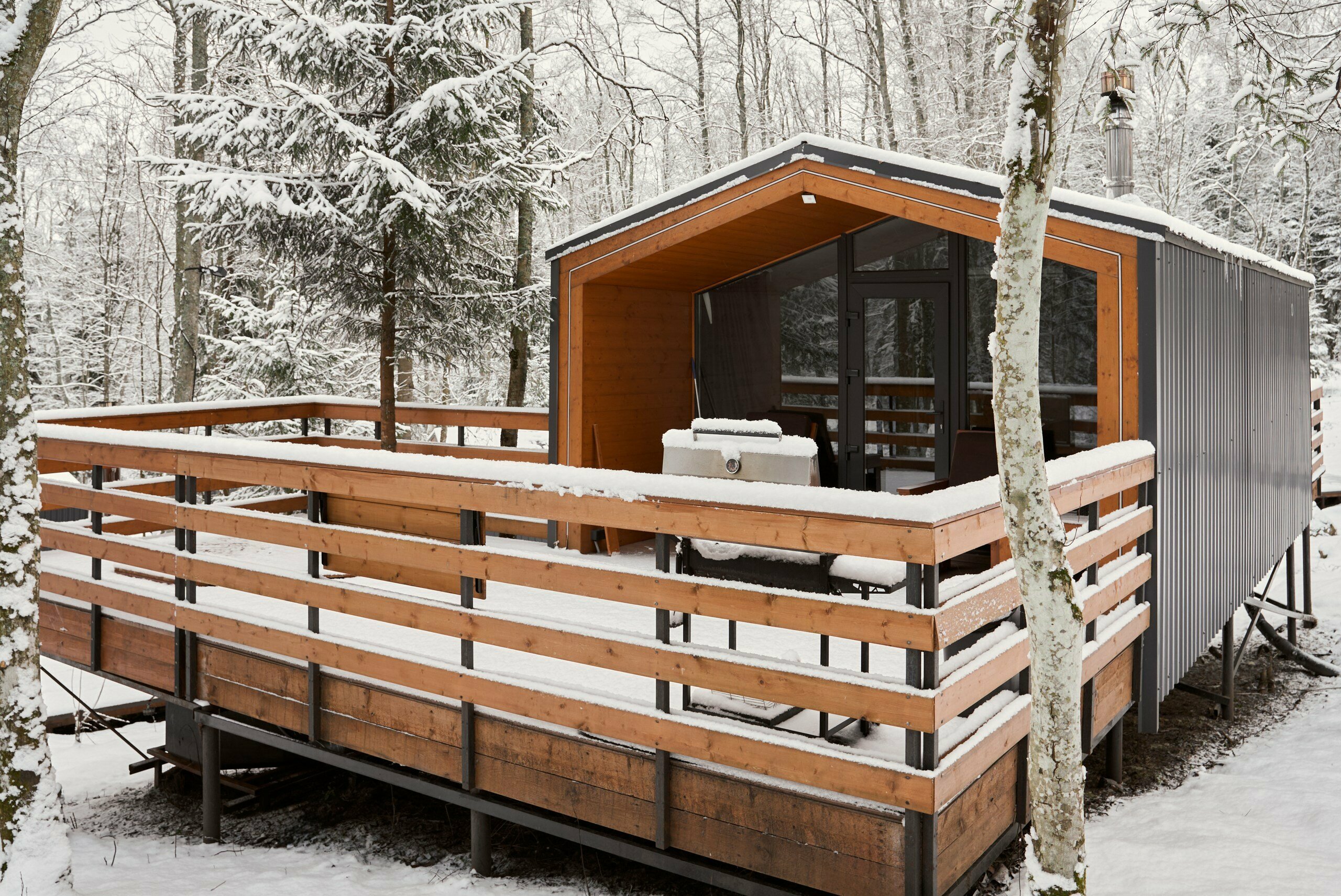 Домик с банным чаном «комфорт плюс»