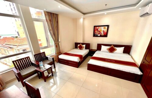 Трехместный номер «Делюкс» в Travidat Hotel