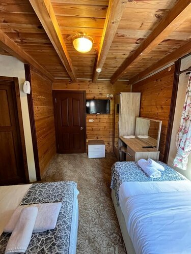 Трехместный номер, вид на горы в Ayder Resort Hotel