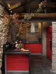 Red Door в Brickyard Retreat at Mutianyu Great Wall