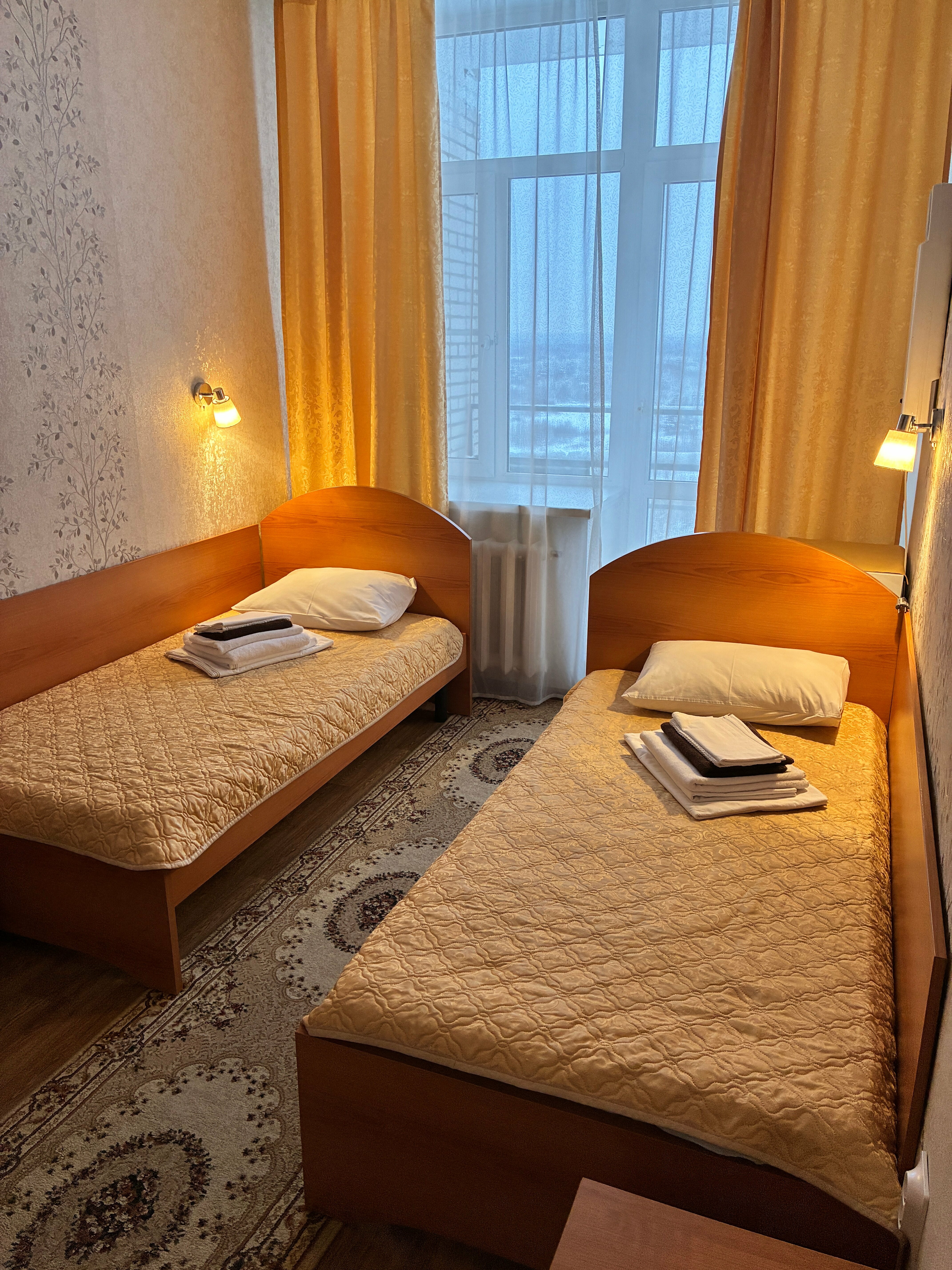 Бюджетный двухместный номер с 2 отдельными кроватями