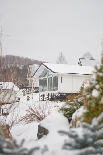 Дуплекс Дабл с панорамным видом на горы