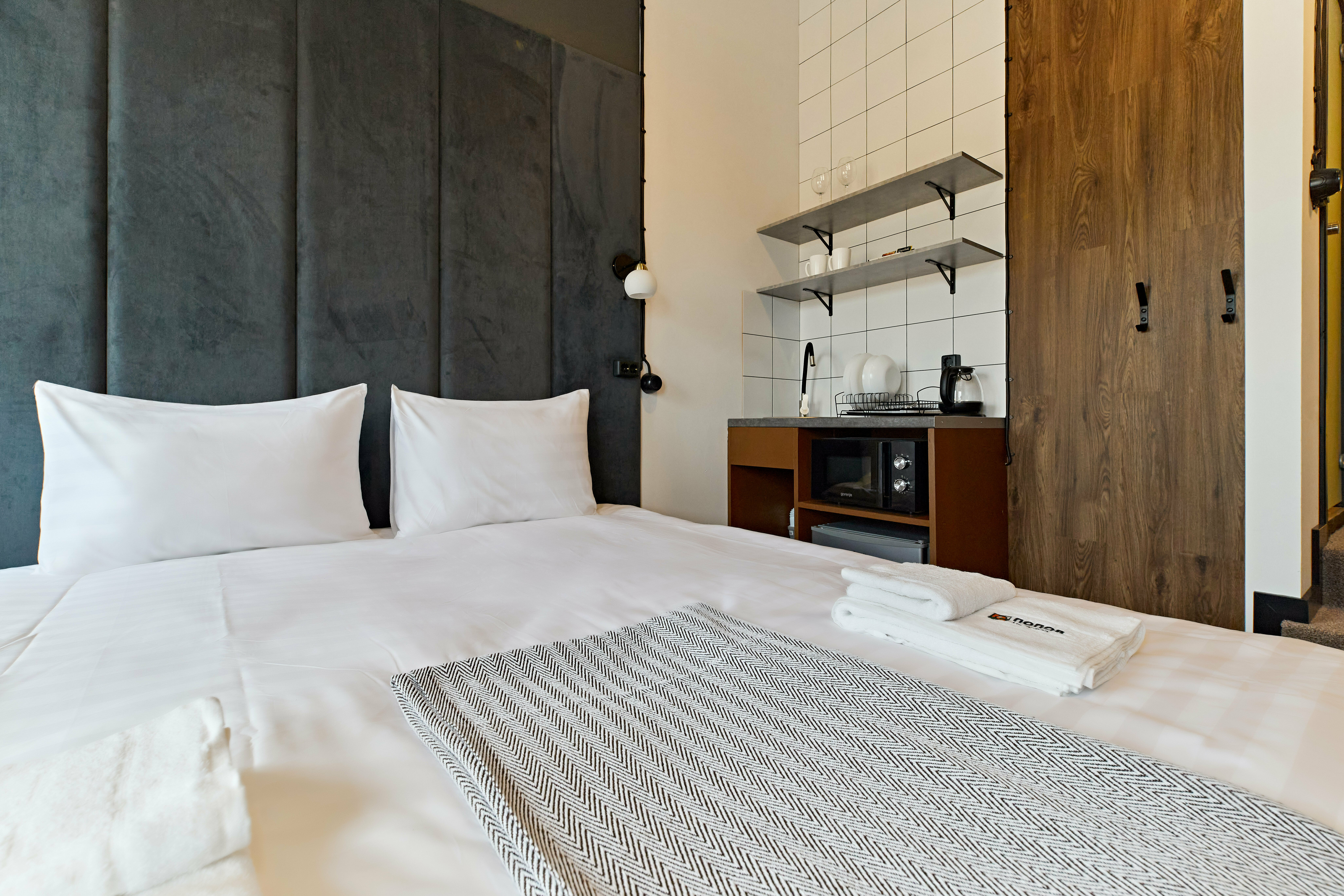 Улучшенный номер с кроватью размера «king-size» или 2 отдельными кроватями