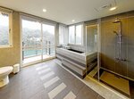 Улучшенный двухместный номер с 1 двуспальной кроватью в Sun Moon Lake Karuizawa Villa B&b