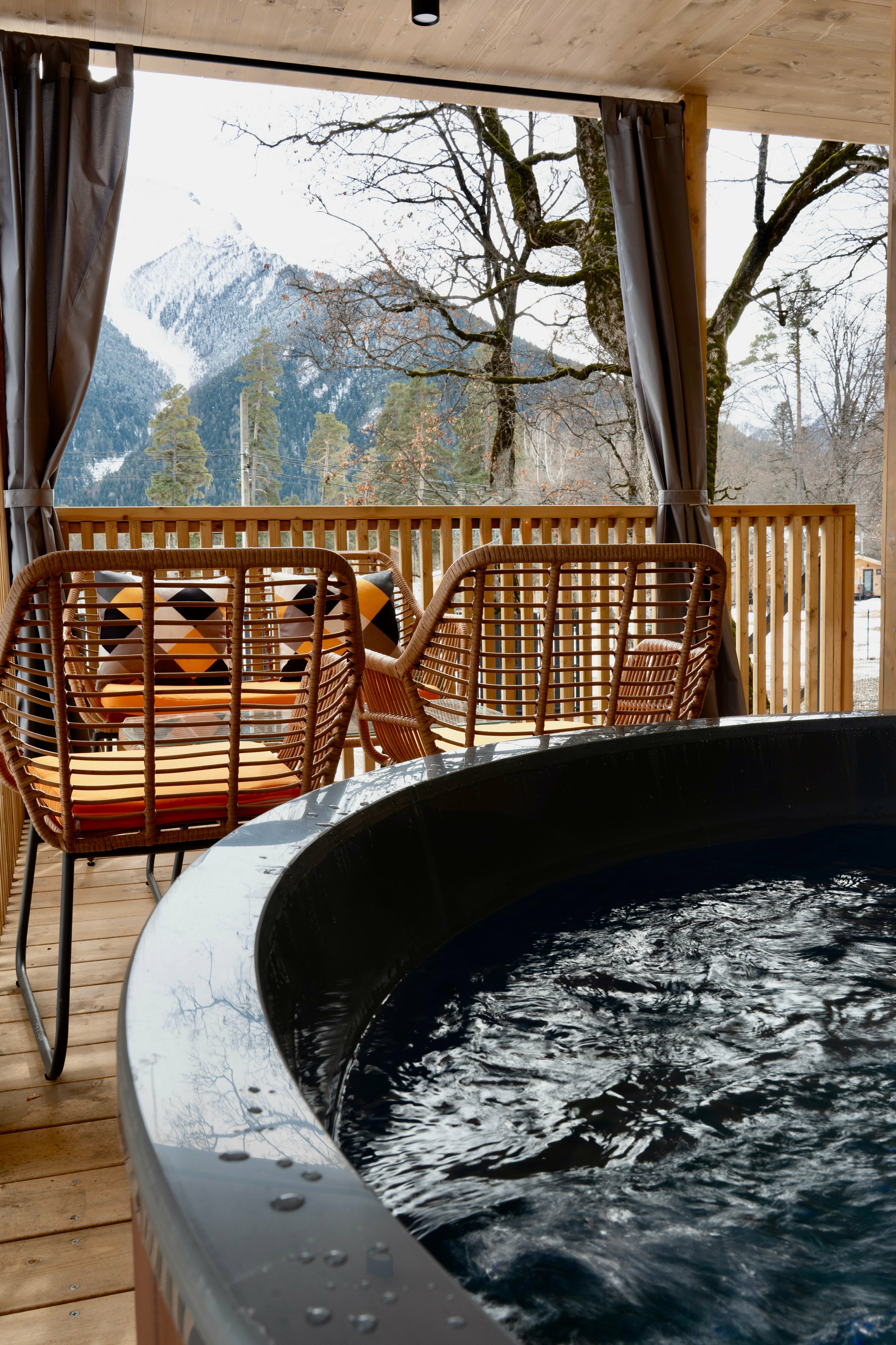 Коттедж с видом на горы