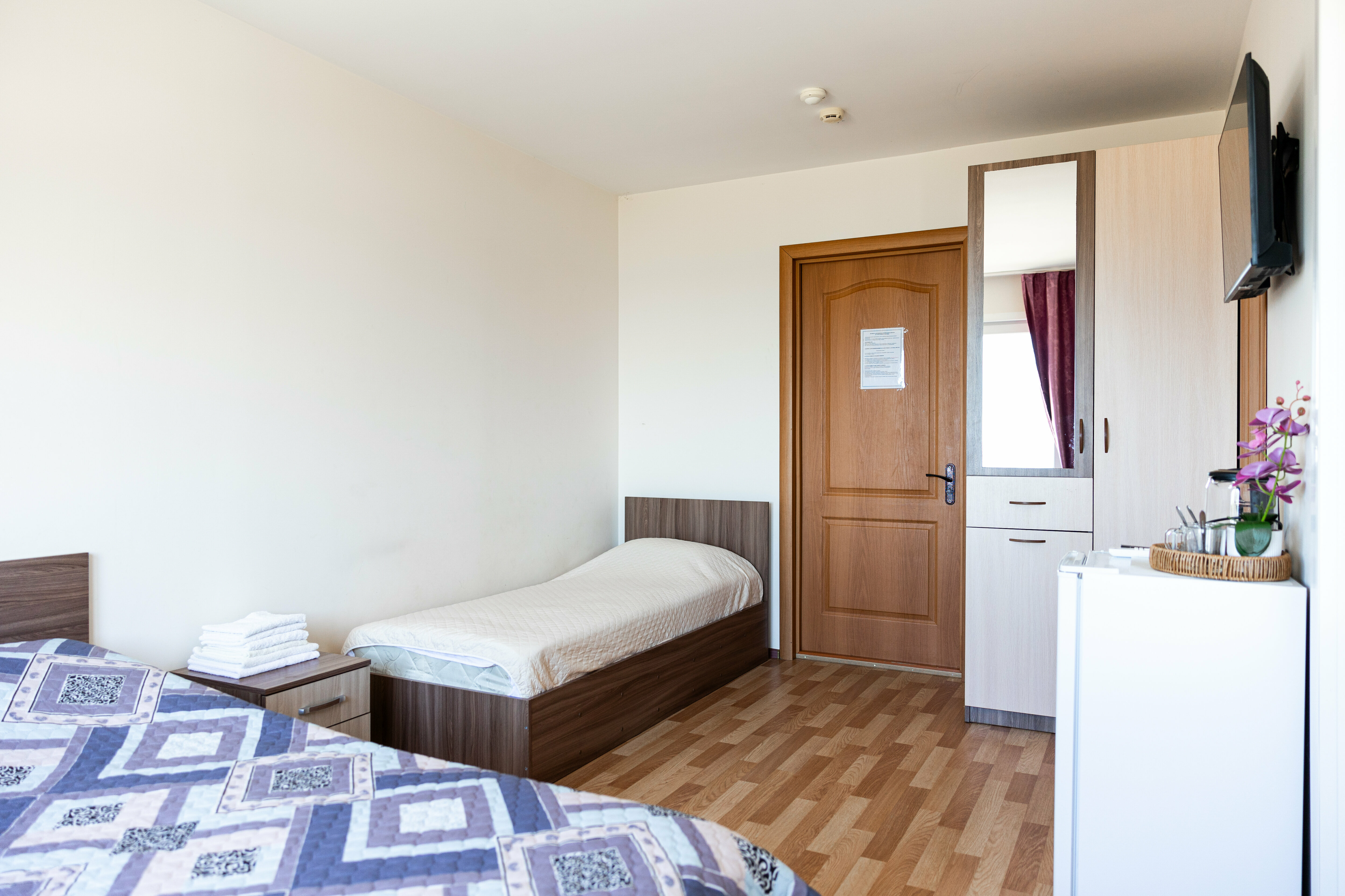 Трехместный номер с видом на море