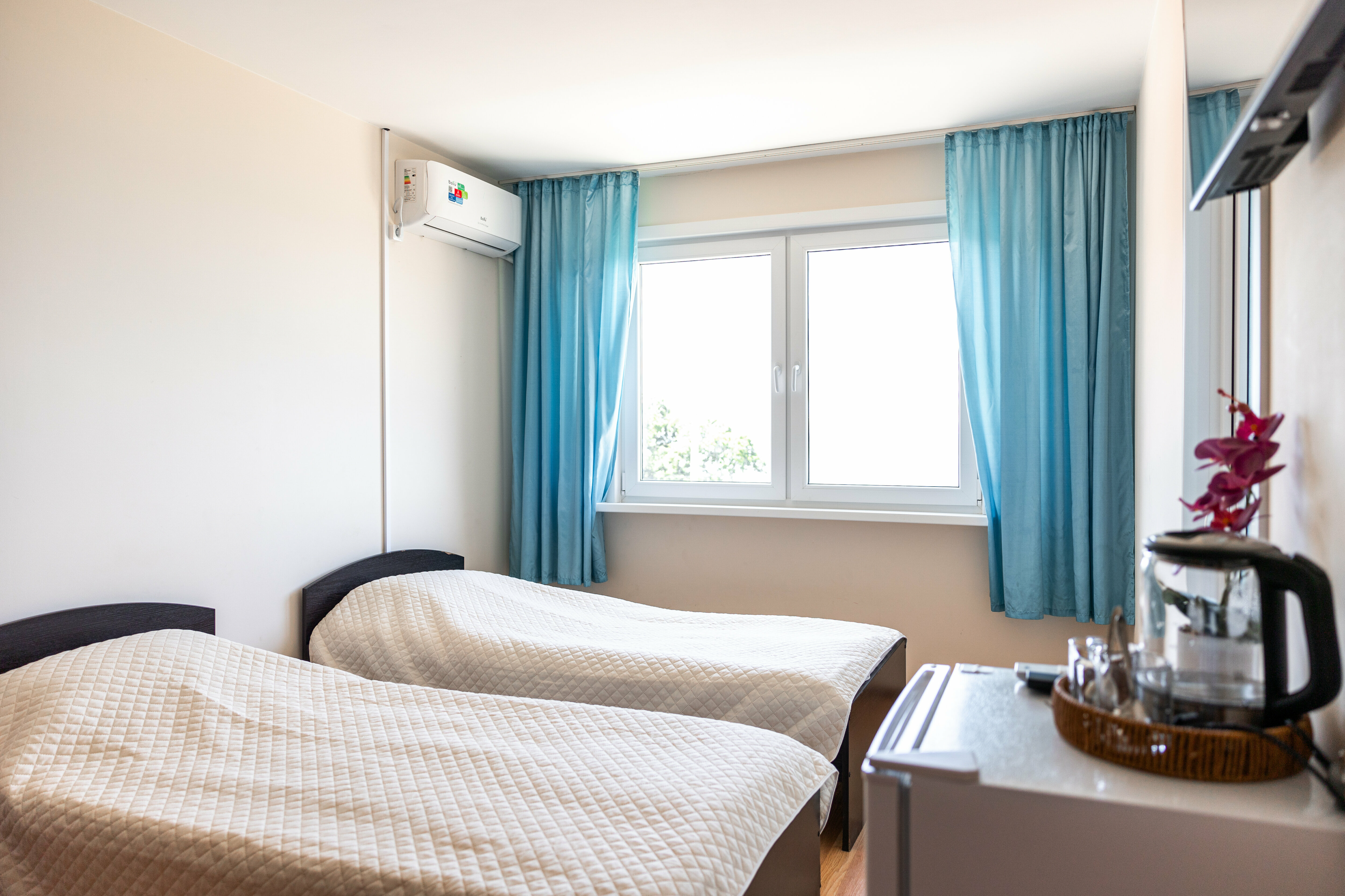 Двухместный номер с 2 отдельными кроватями, вид на море