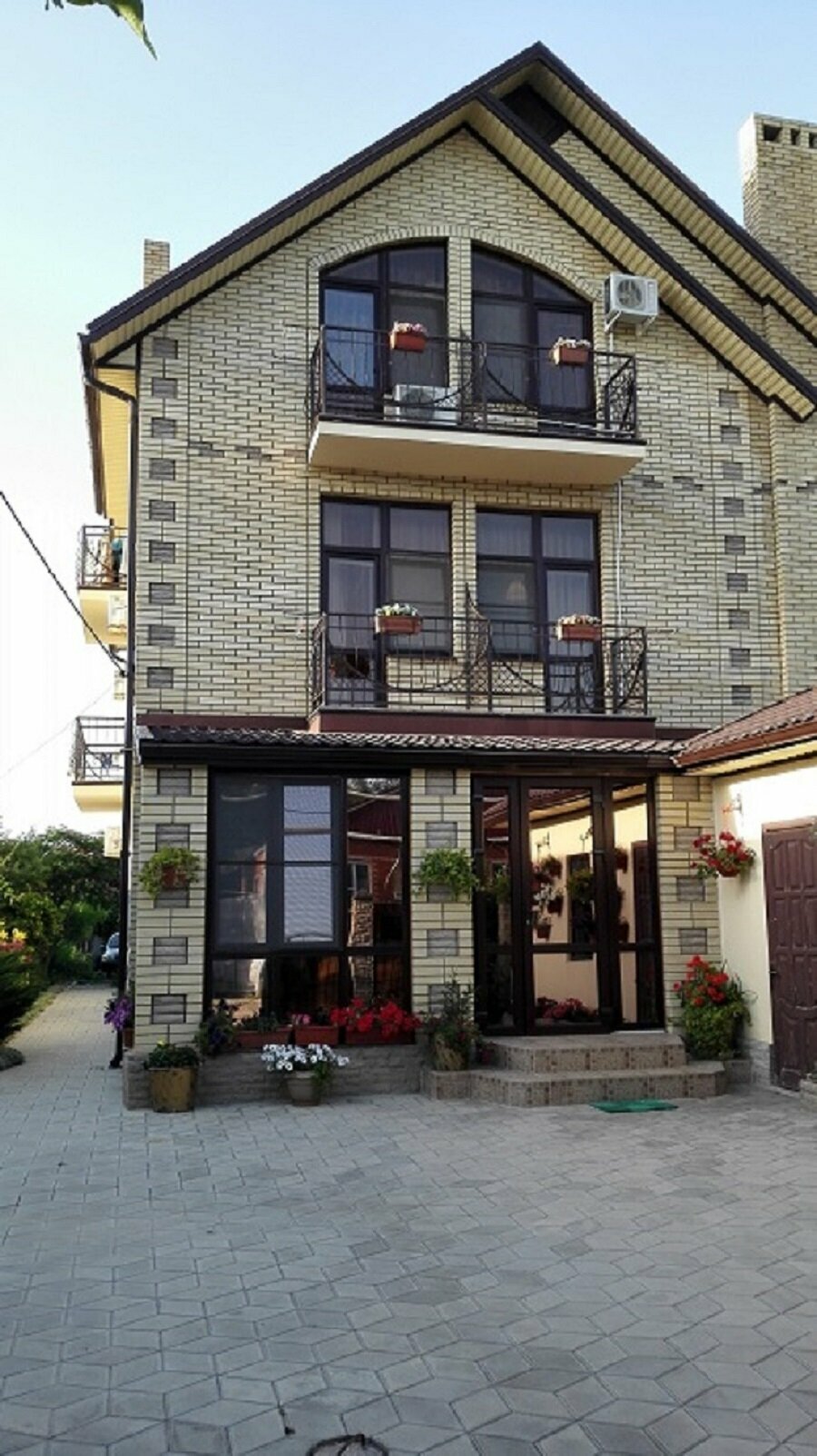 Двухместный номер с 1 кроватью и балконом