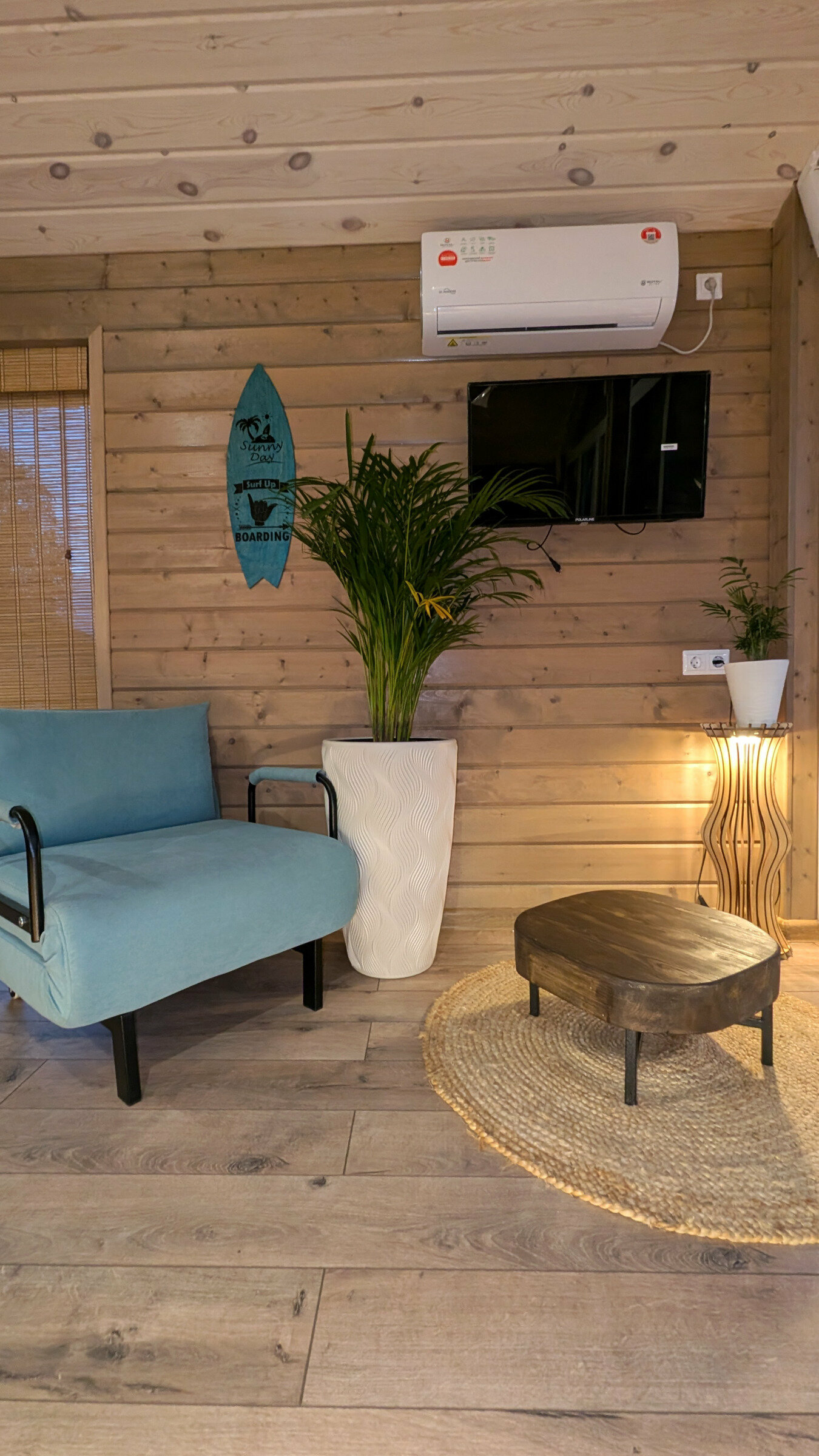 Трехместный номер с террасой