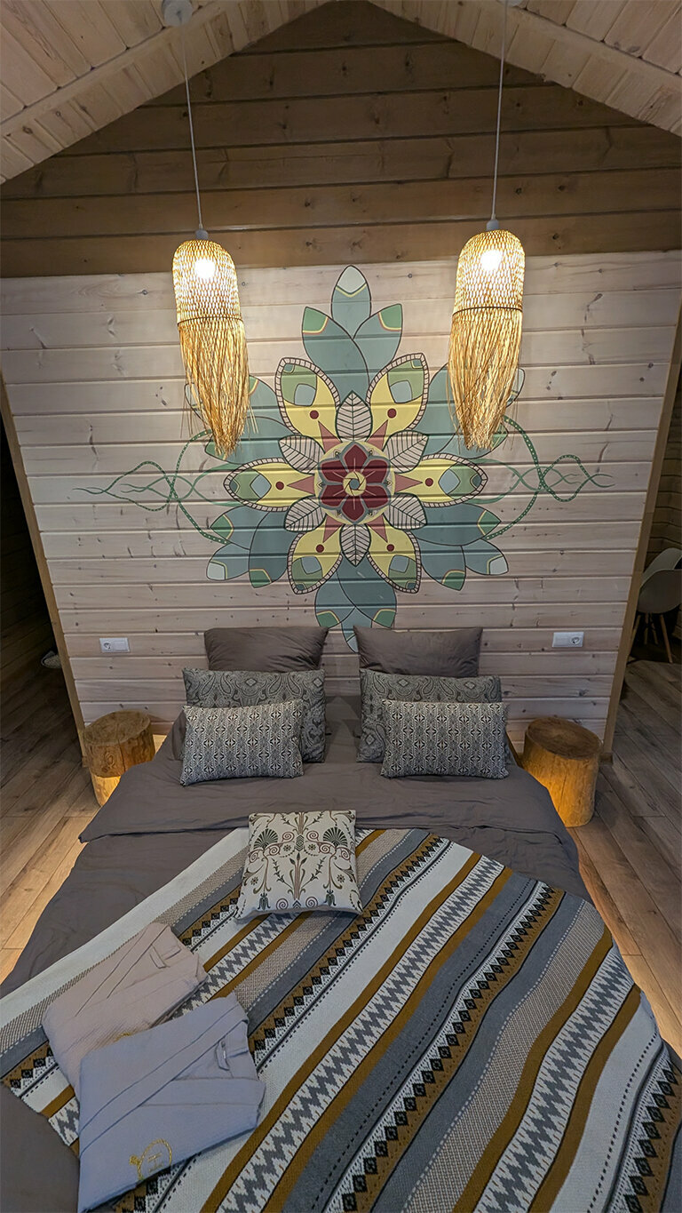 Трехместный номер с террасой