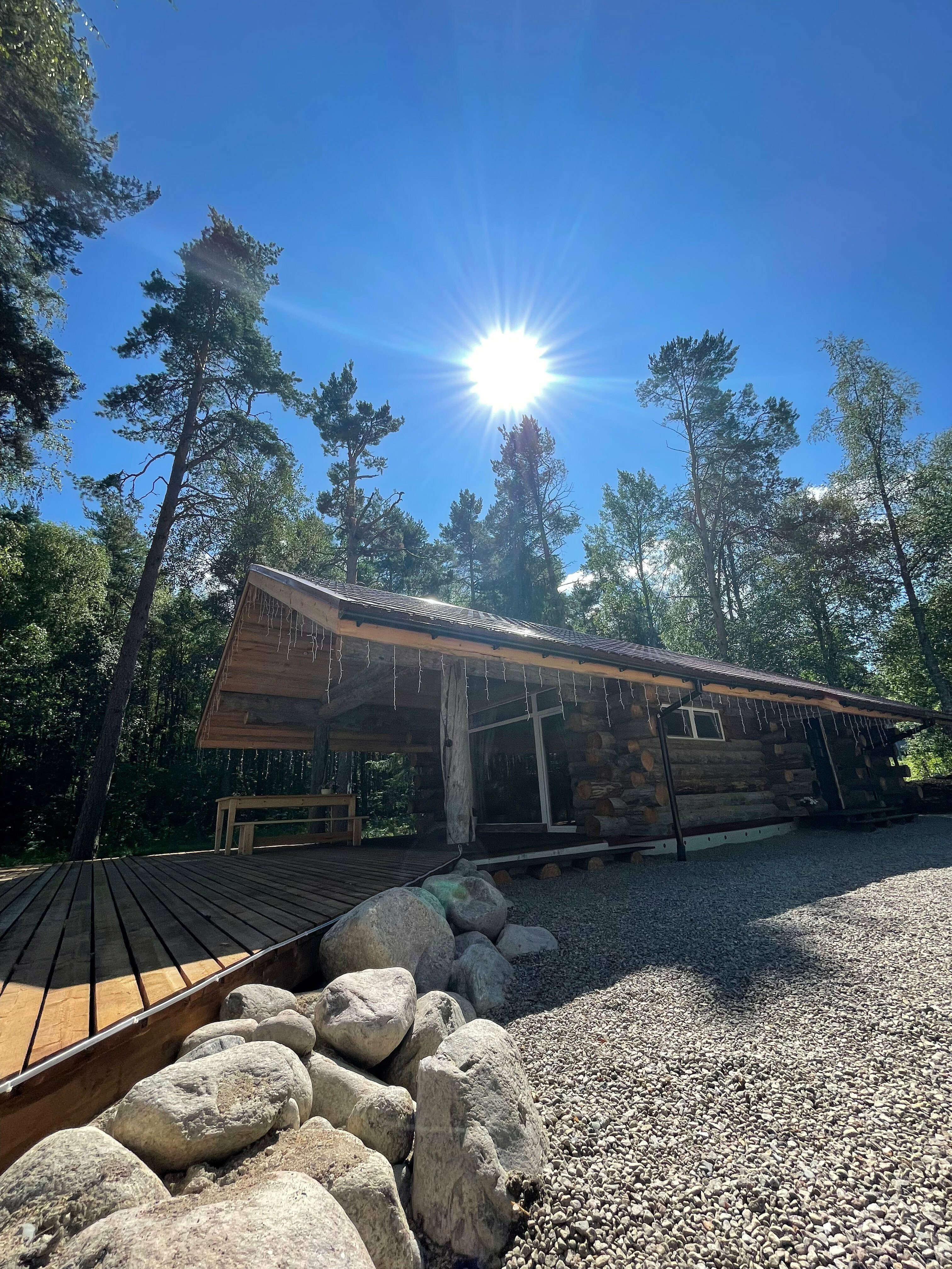 Коттедж с видом на озеро