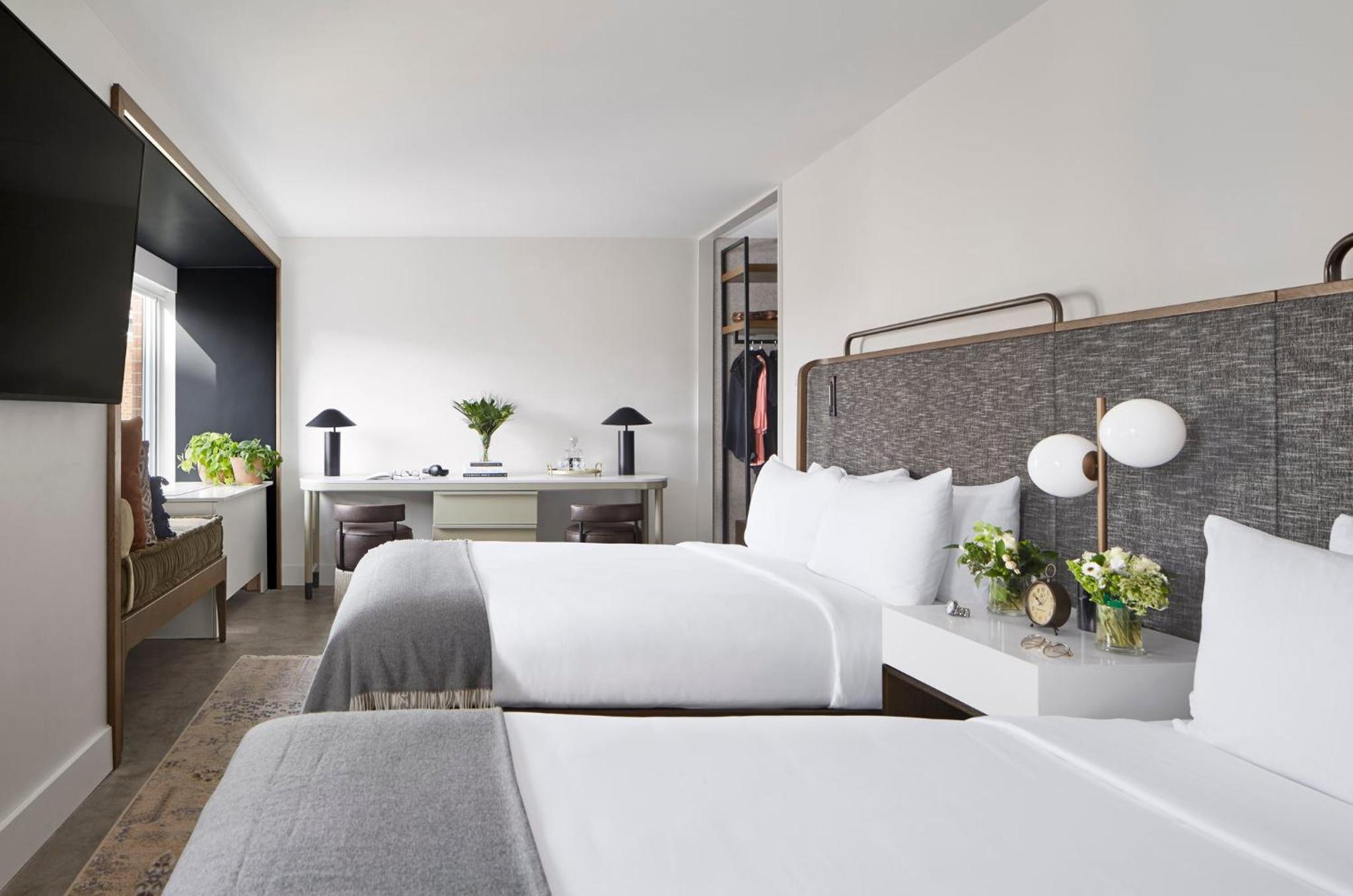 Premium Queen Room with Two Queen Beds and Courtyard View