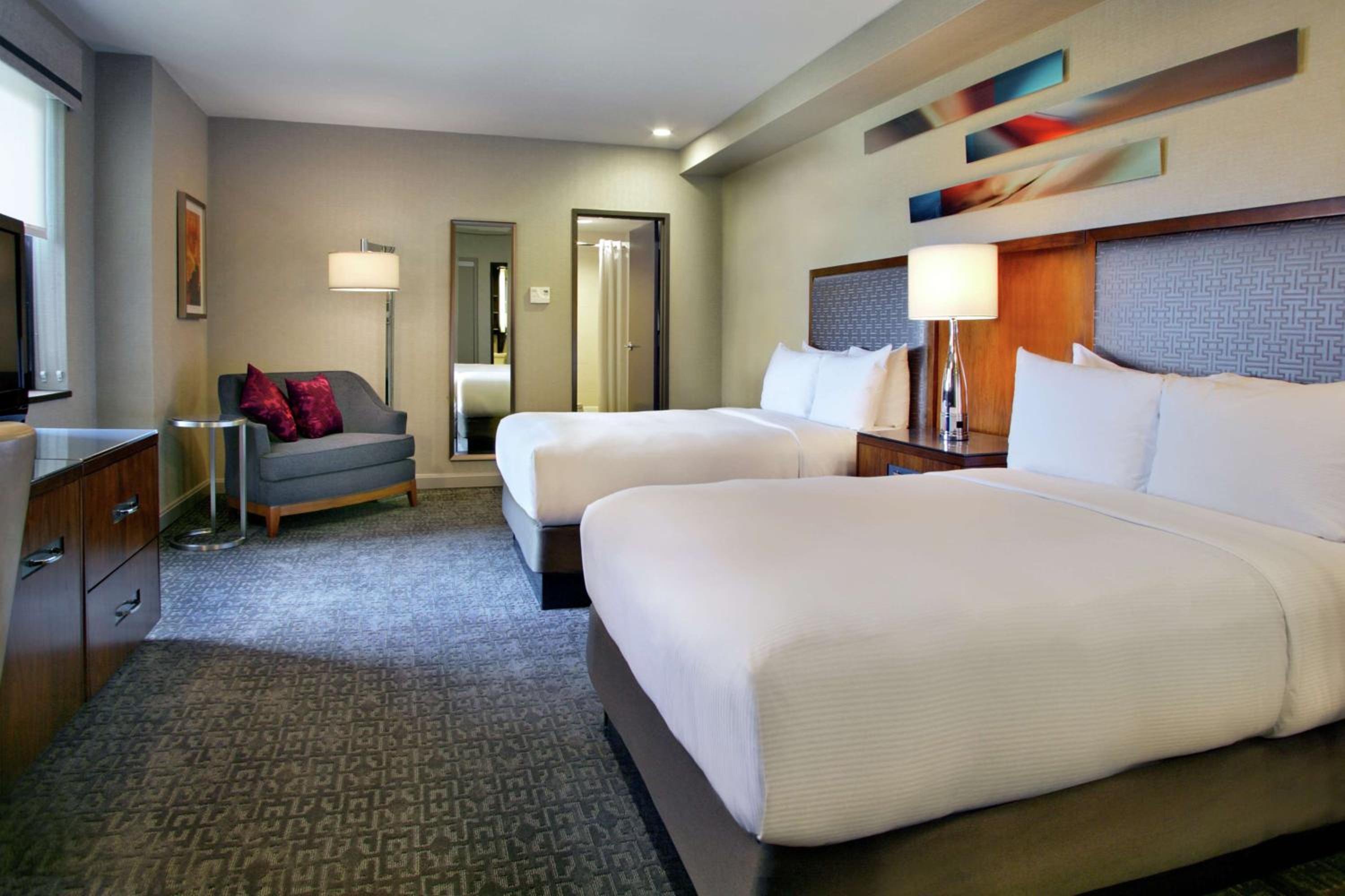 Double Room with Two Double Beds - Disability Access