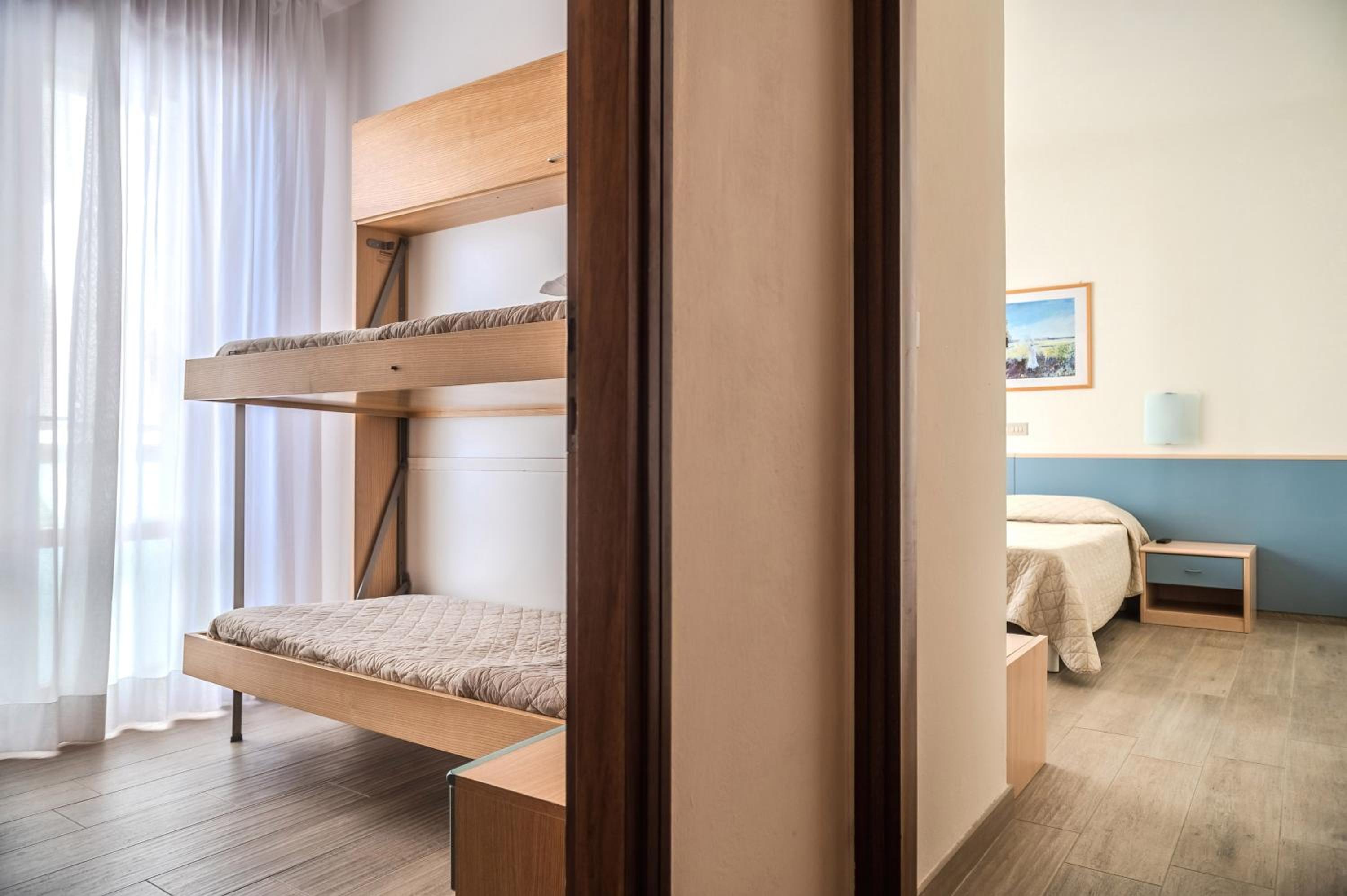 Two Connecting Rooms with Side Sea View