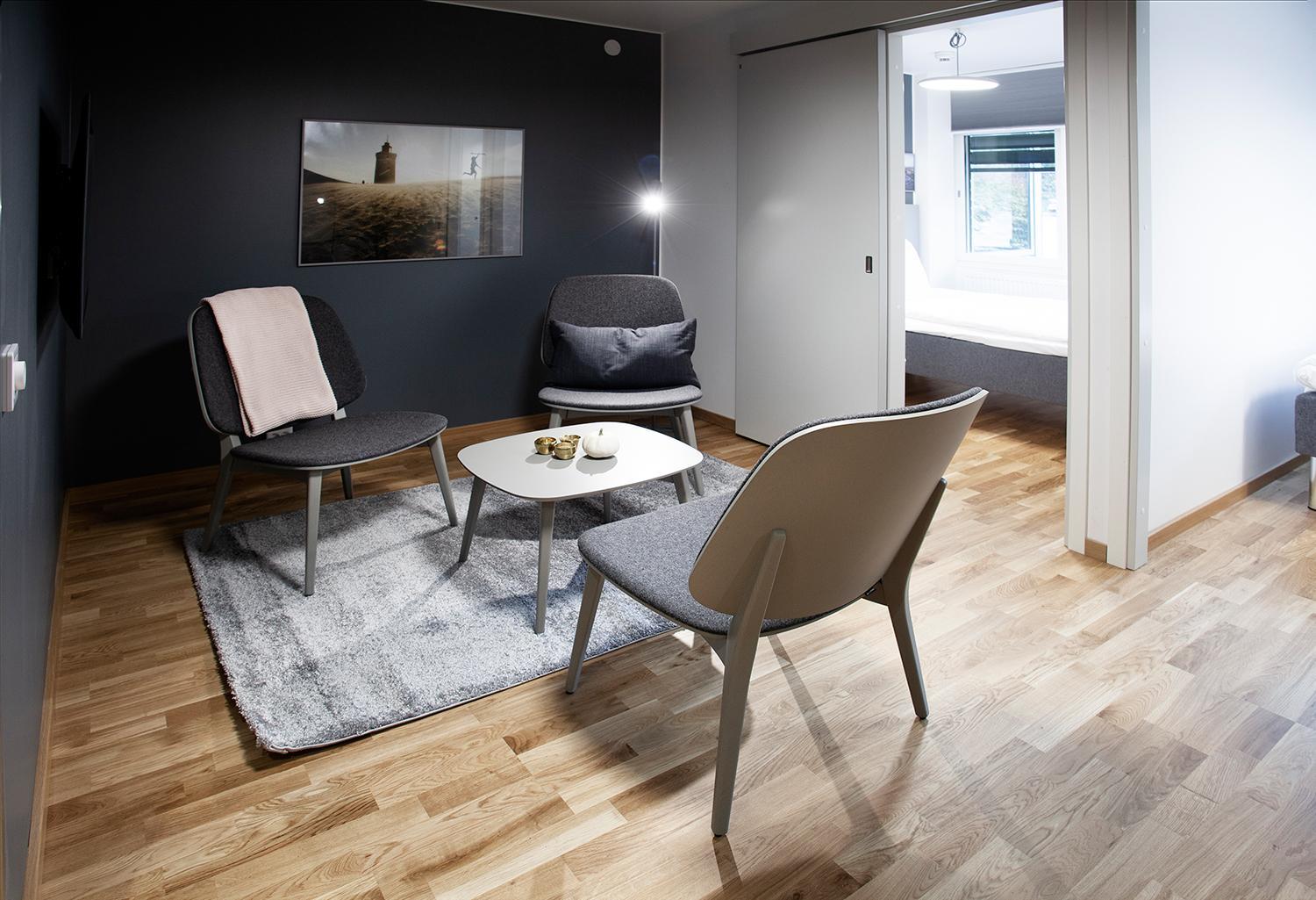 Studio with 2 Rooms and Kitchenette