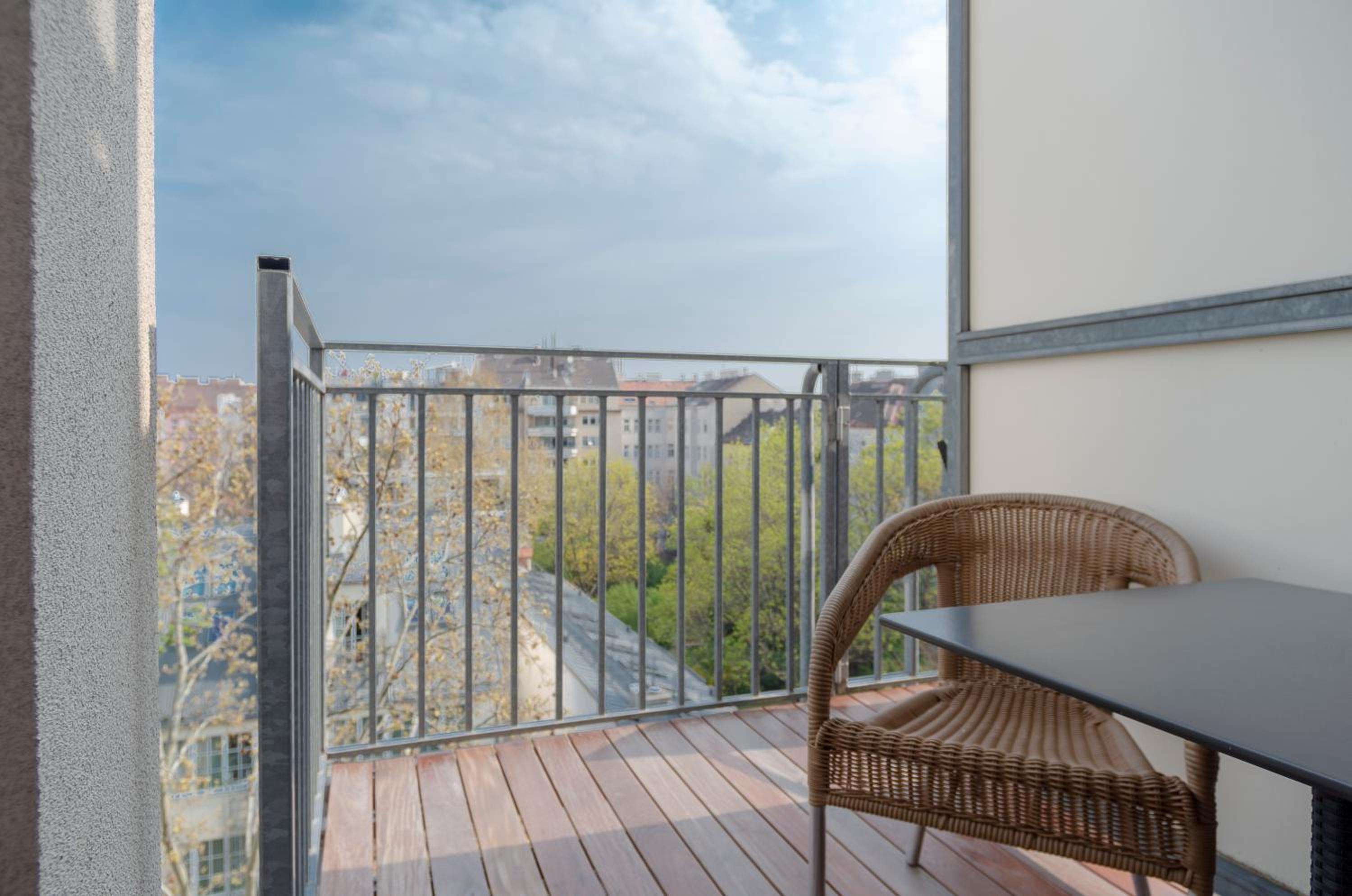 Superior Double Room with Balcony or Terrace and Garden View