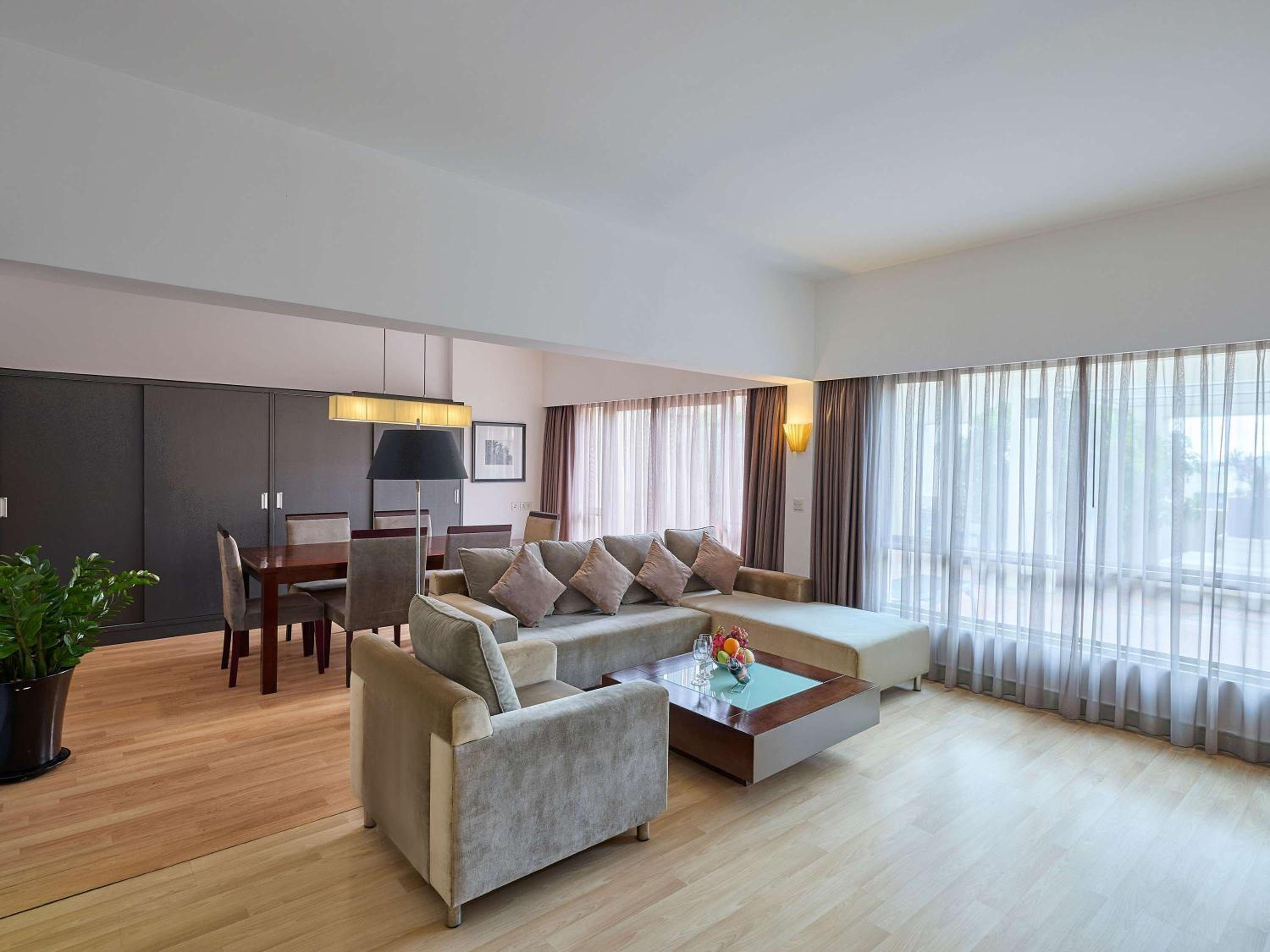 One-Bedroom King Suite with City View and Club Millésime Access