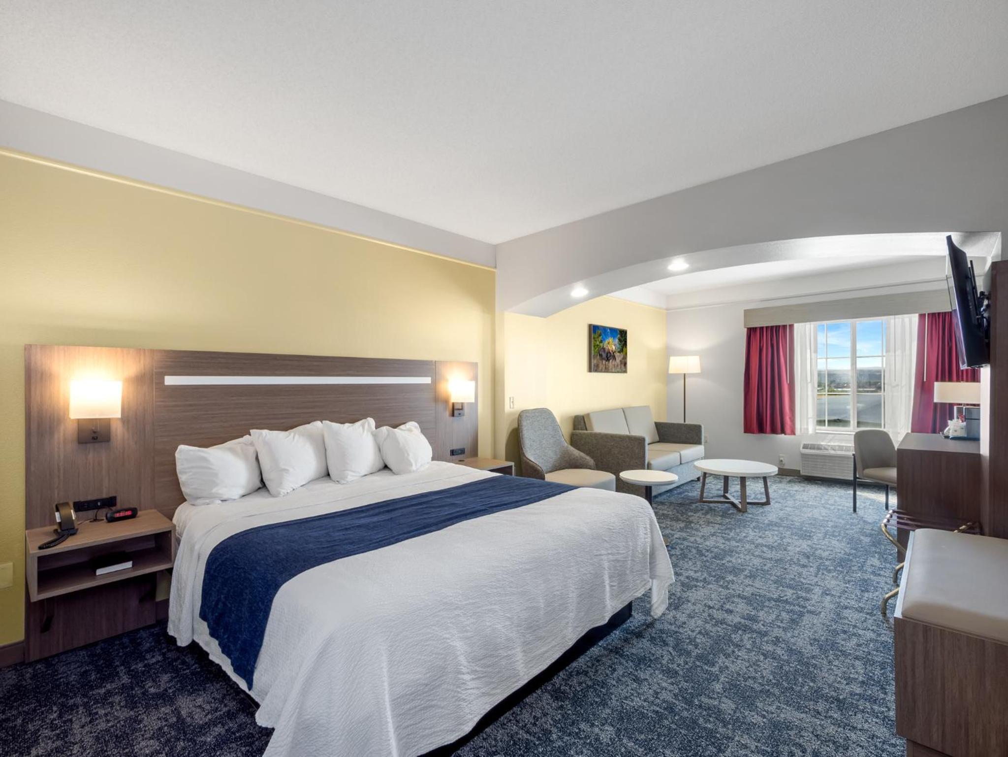 Larger King Room with Sofa Bed - Non-Smoking