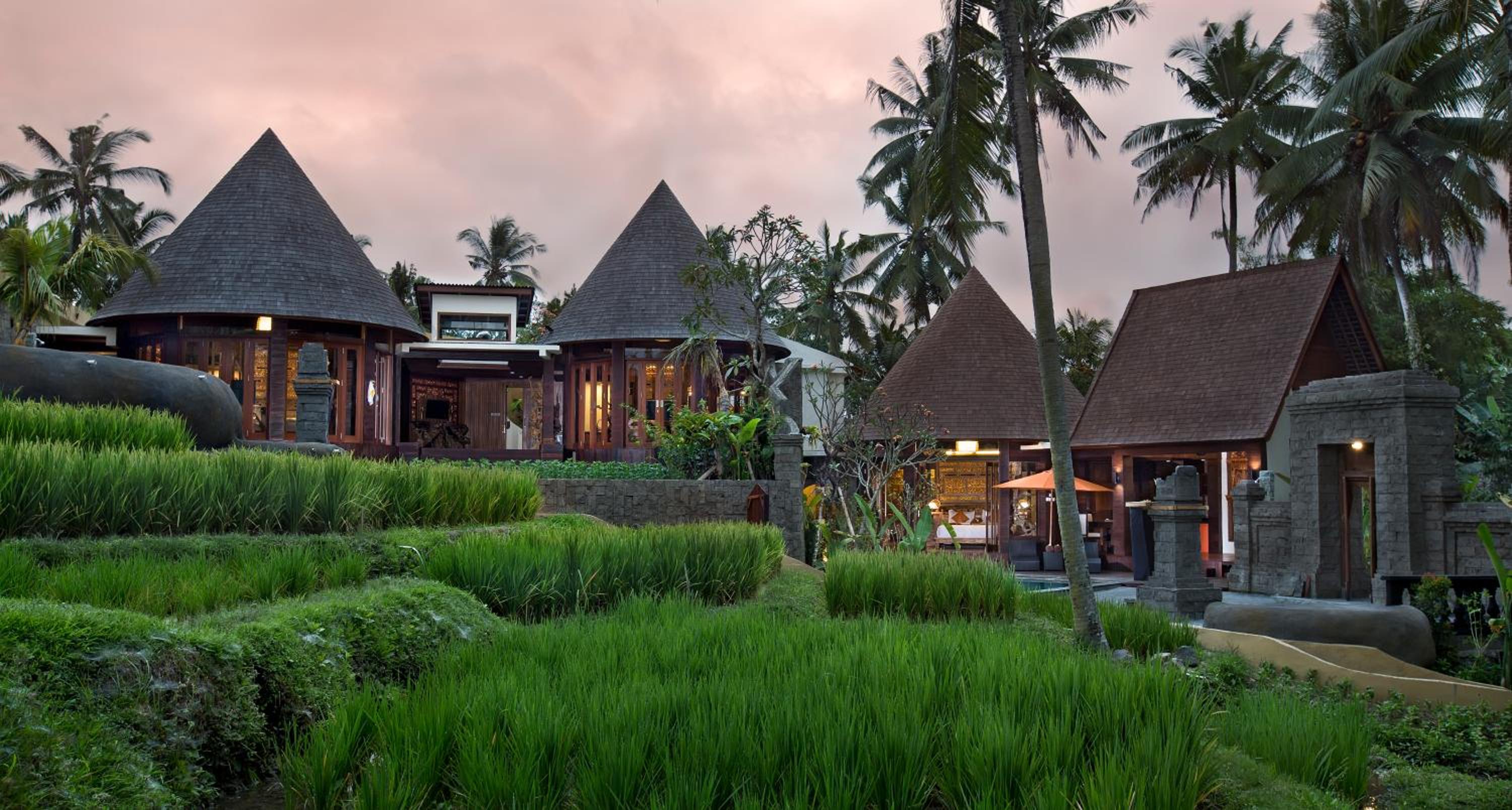 One-Bedroom Panoramic Villa with Private Pool and  Rice Paddy View