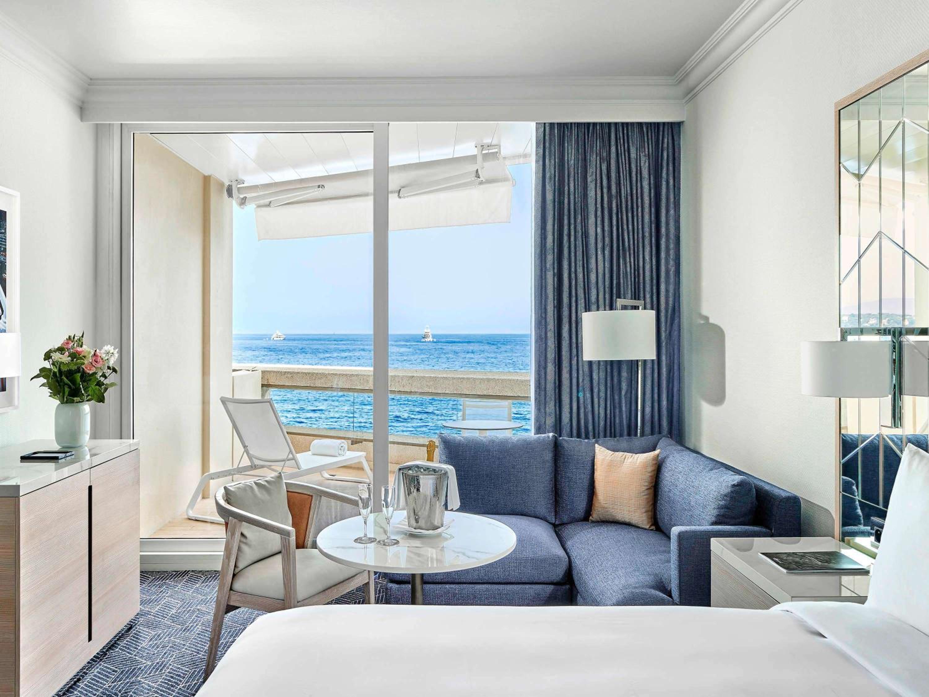 Signature Double Room with Two Double Beds and Sea View
