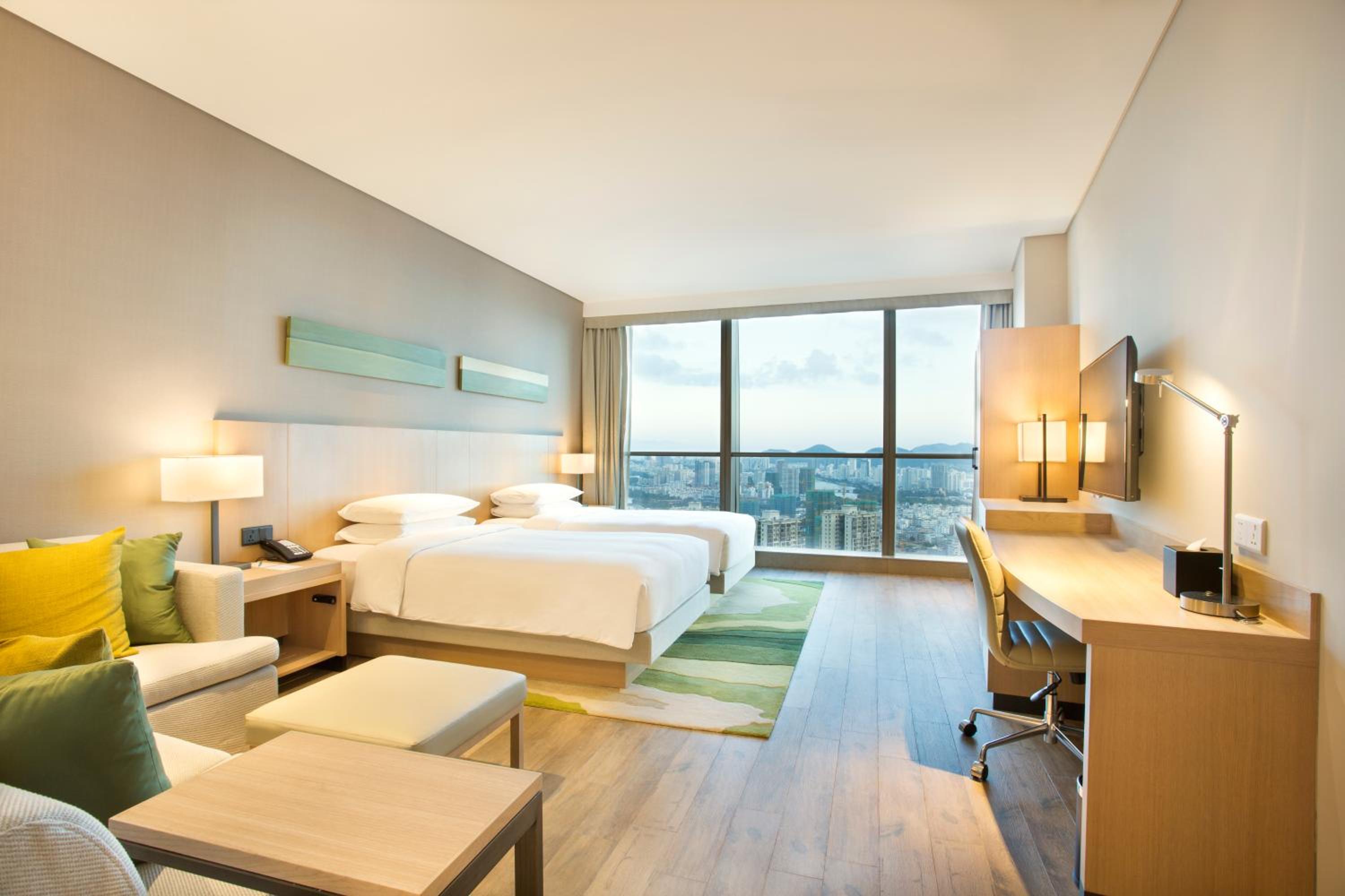 Twin Room with Sofa Bed and Ocean View