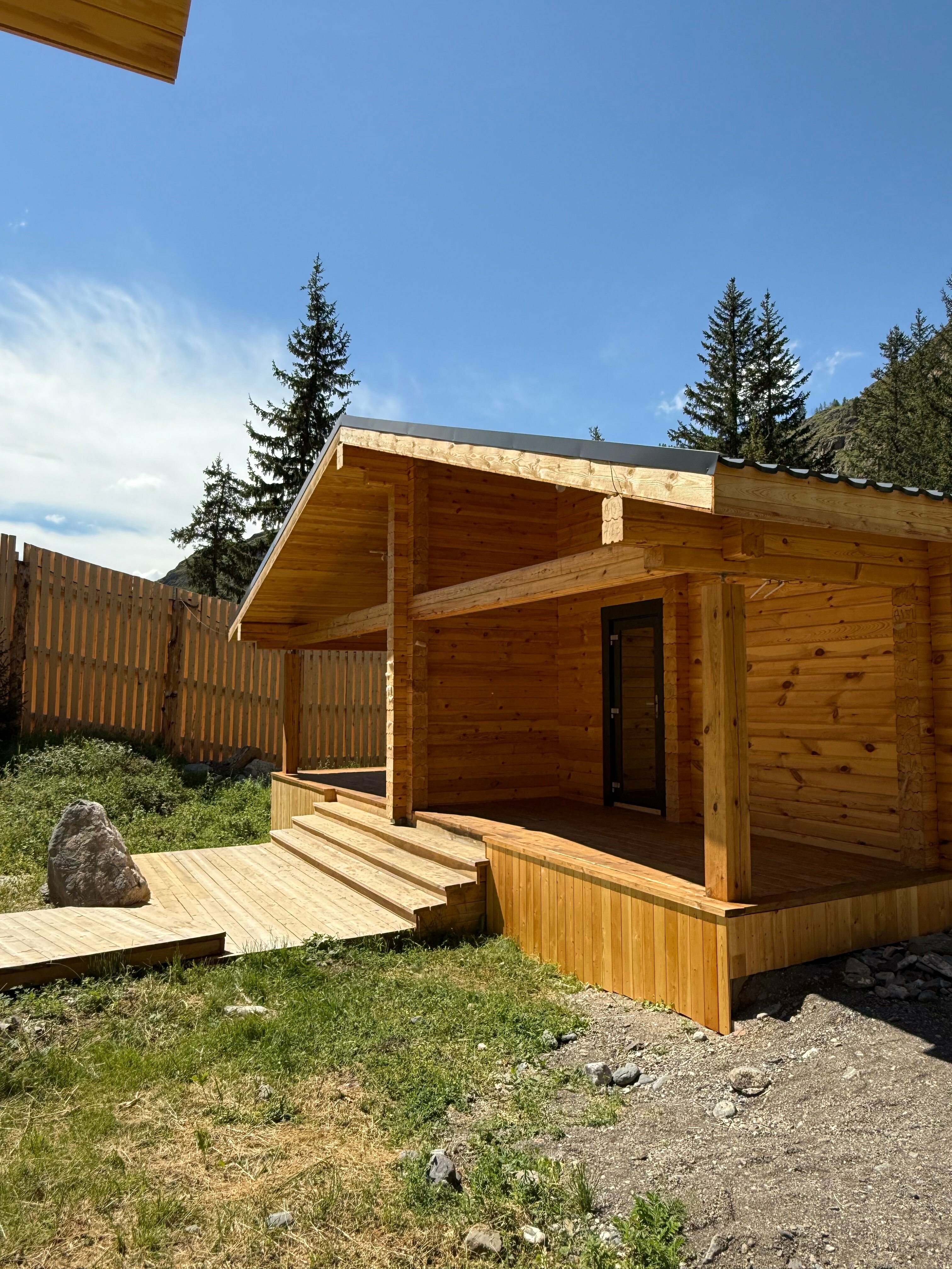 Дом с видом на горы