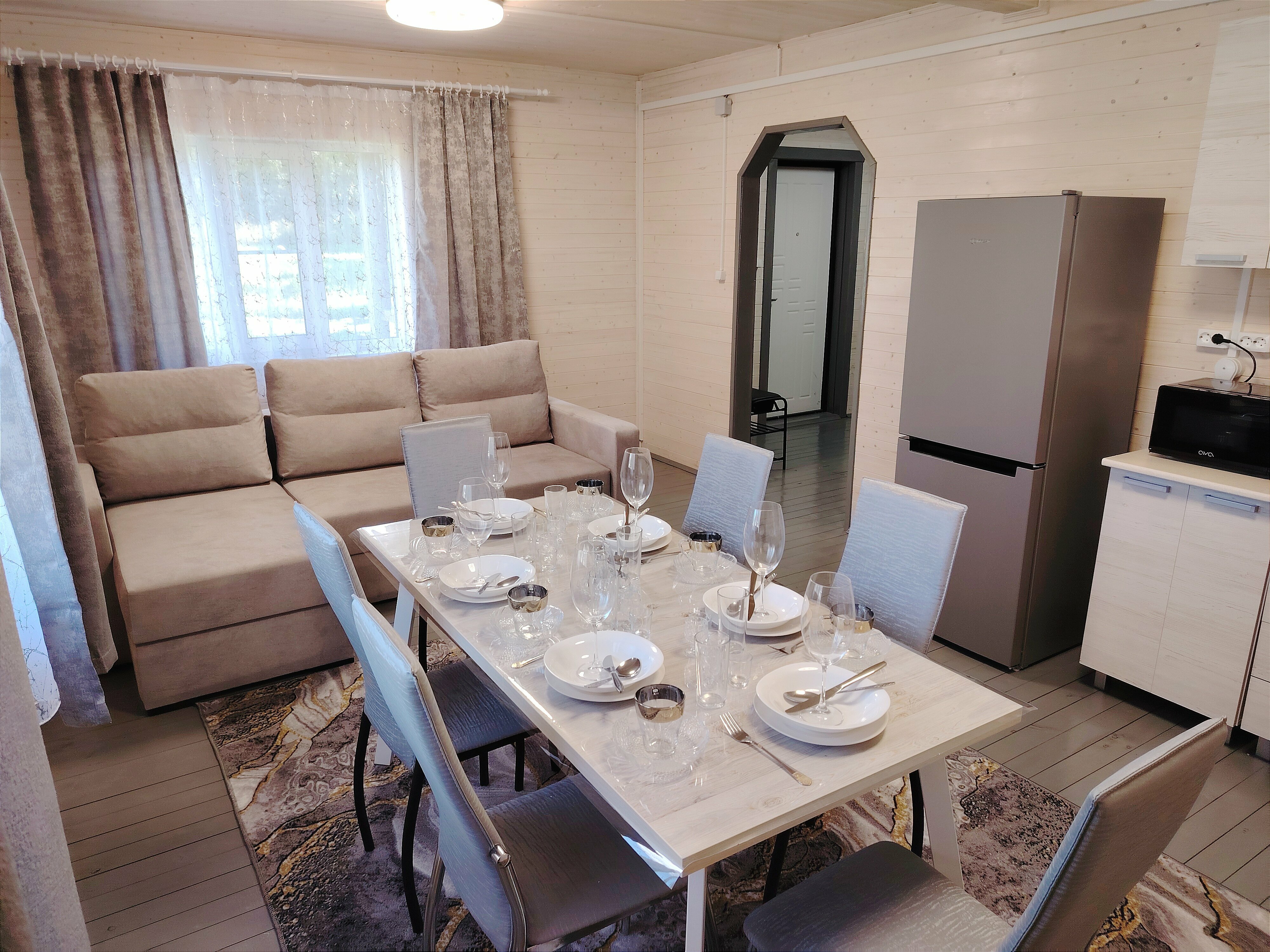 Cемейный номер с собственной ванной комнатой