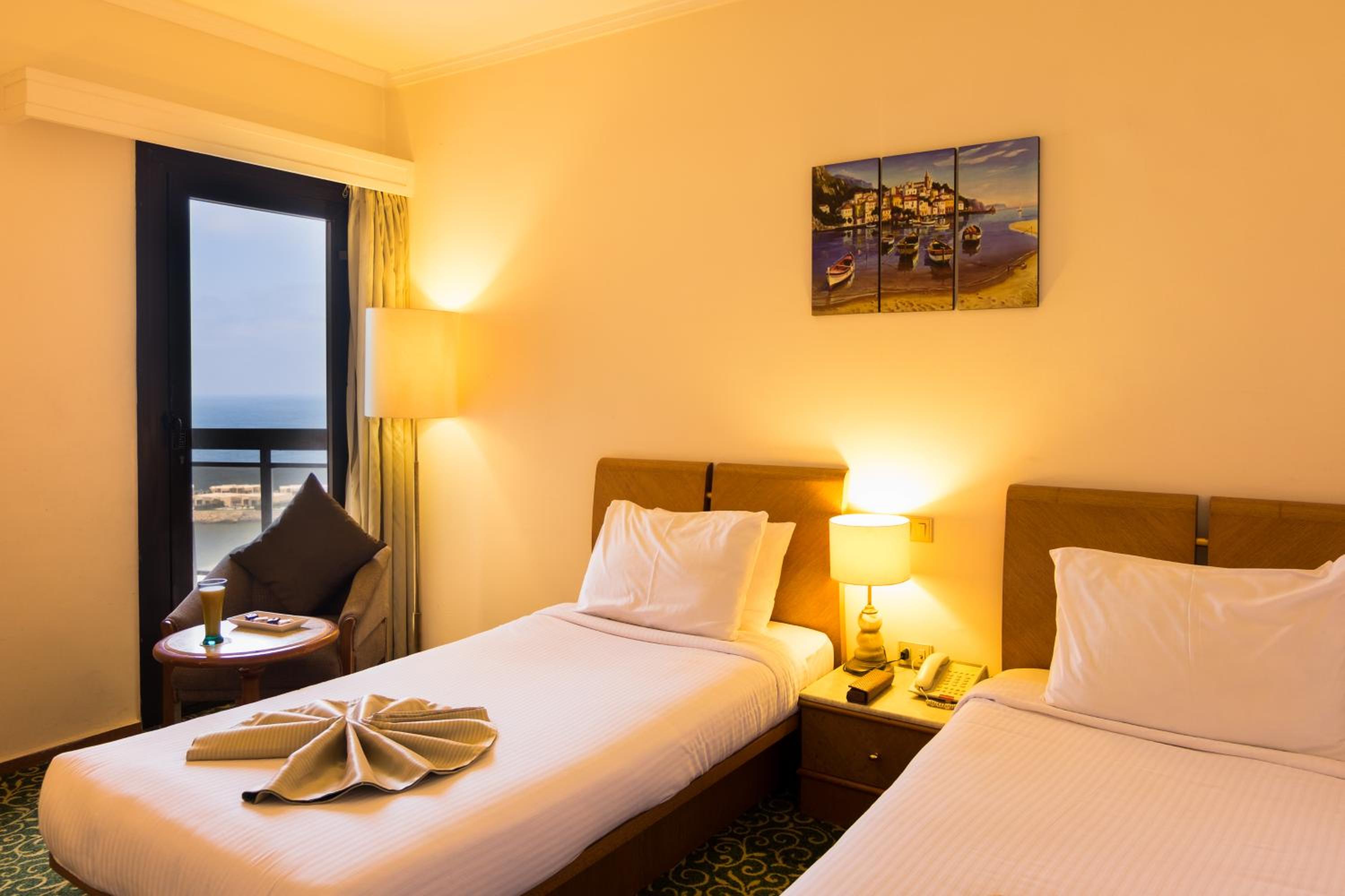 Standard Double Room with Side Sea View