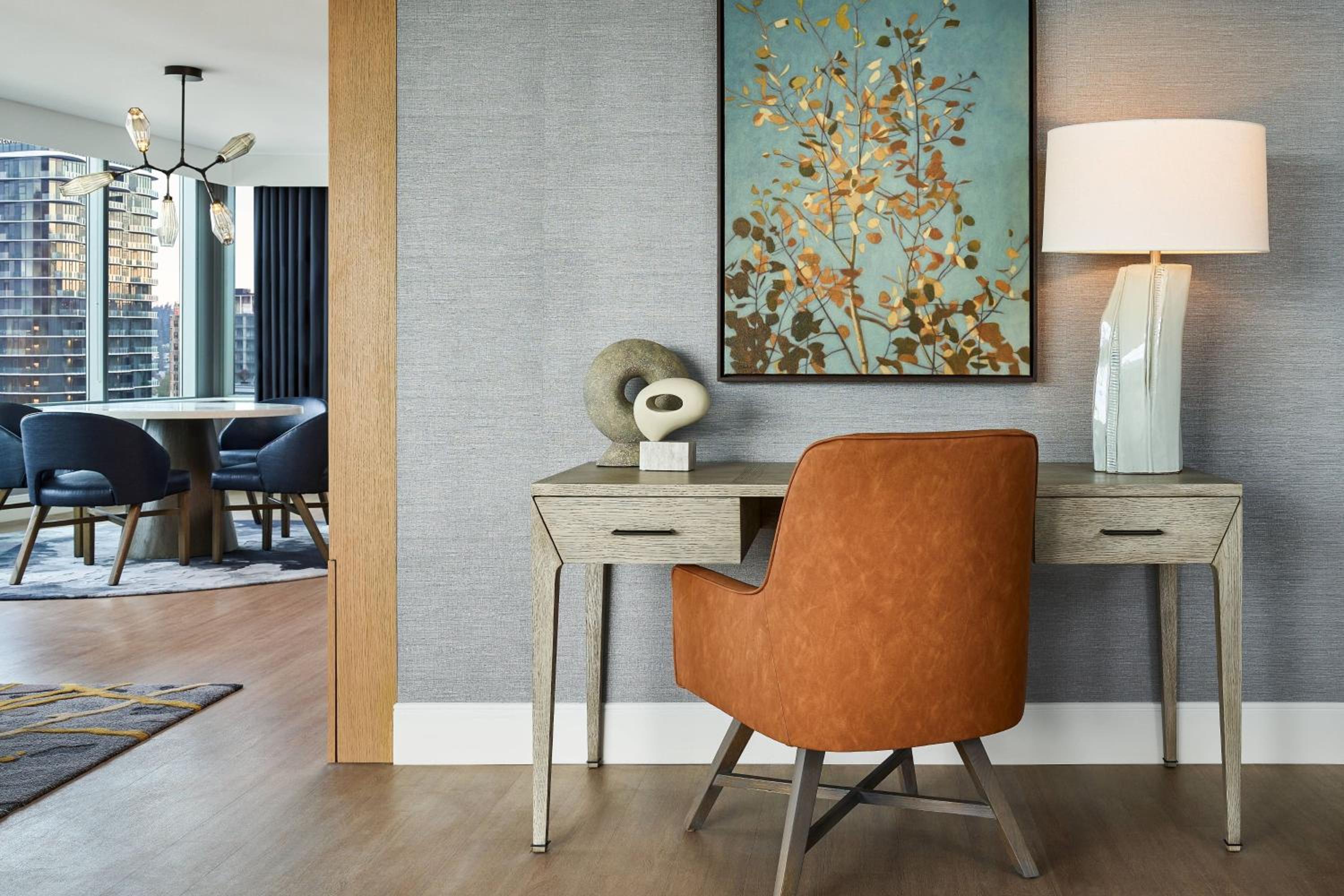 Chairman Suite, Suite, 1 King, Corner room, High floor