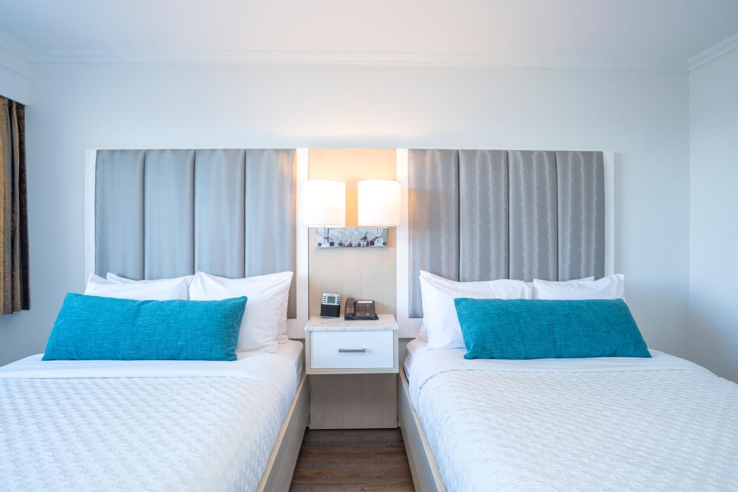 Double Room with Two Double Beds and Harbor View