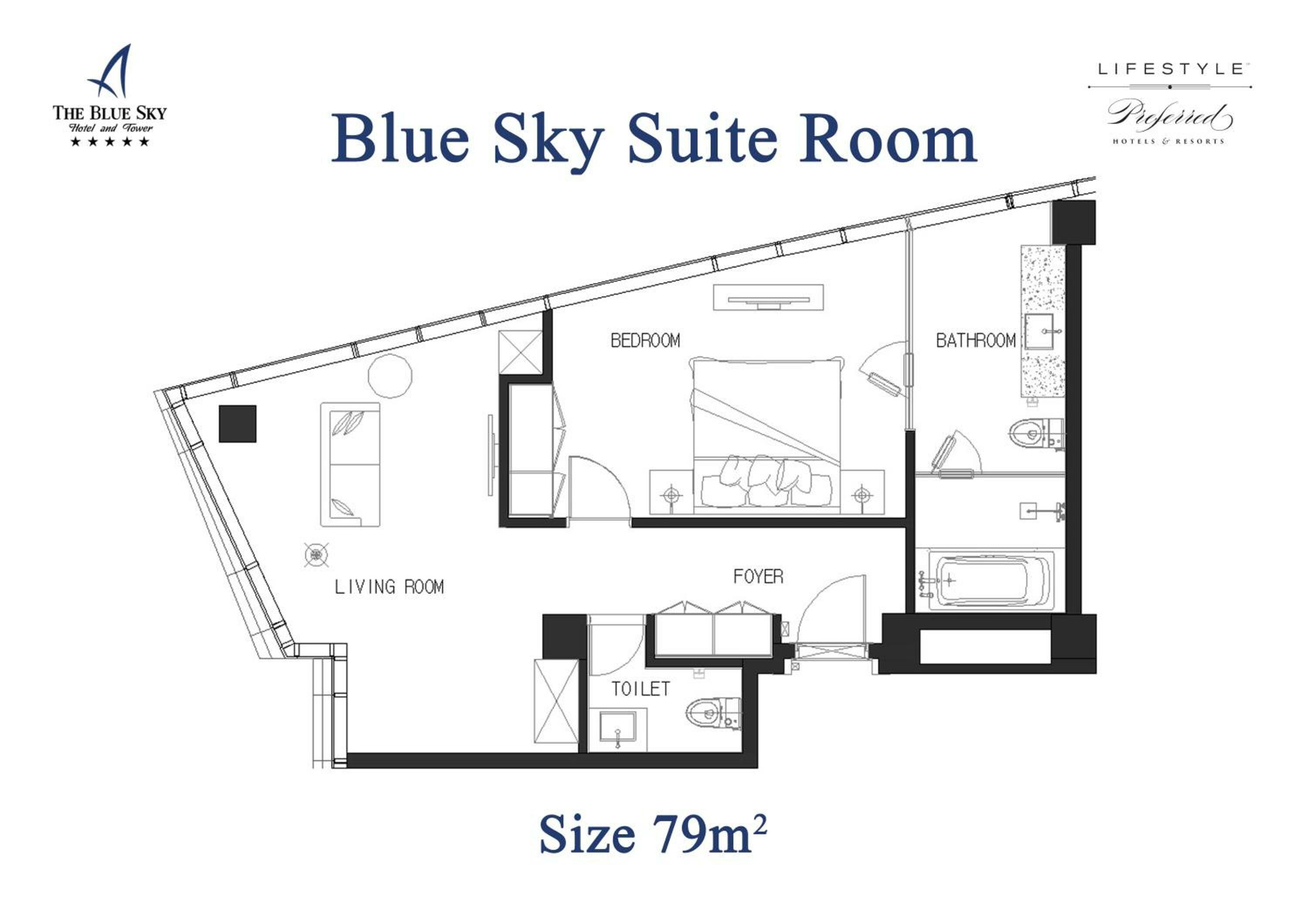 Blue Sky Suite Chinggis Square View