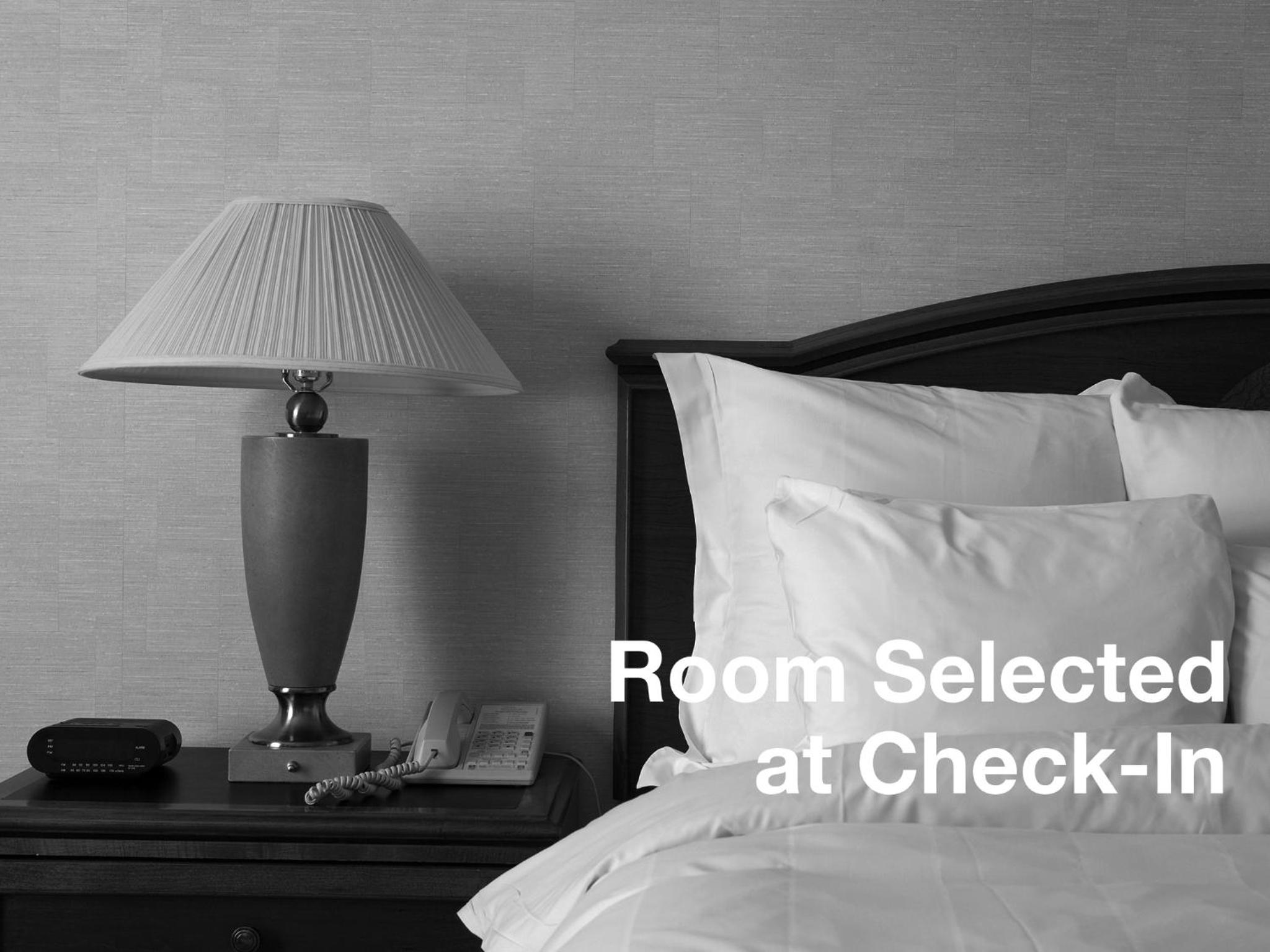 Room Selected At Check-In