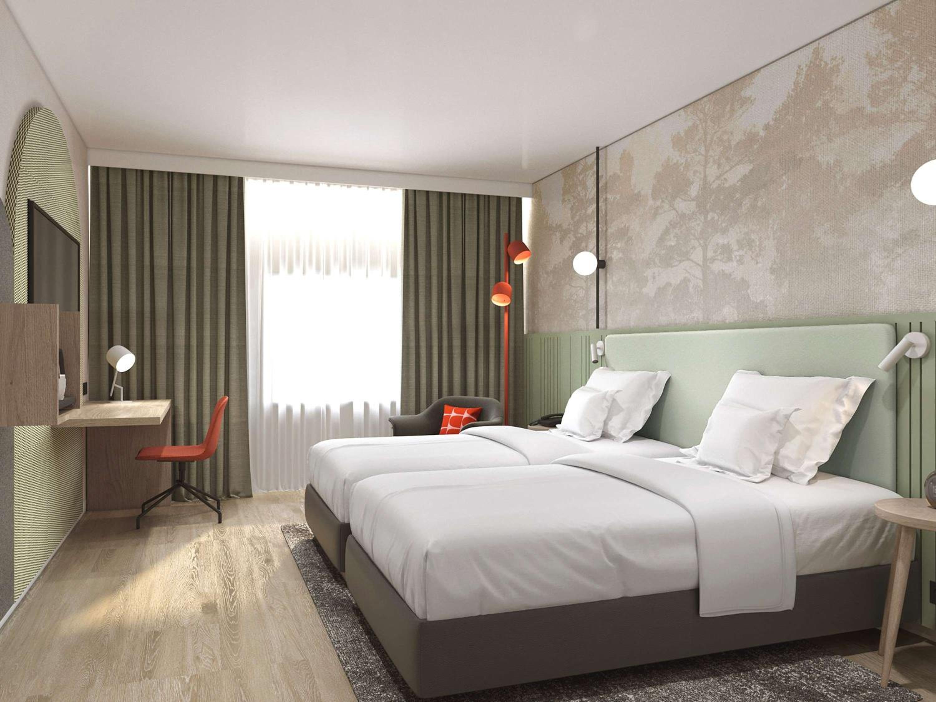 Newly renovated Privilege double room with 1 Double Bed