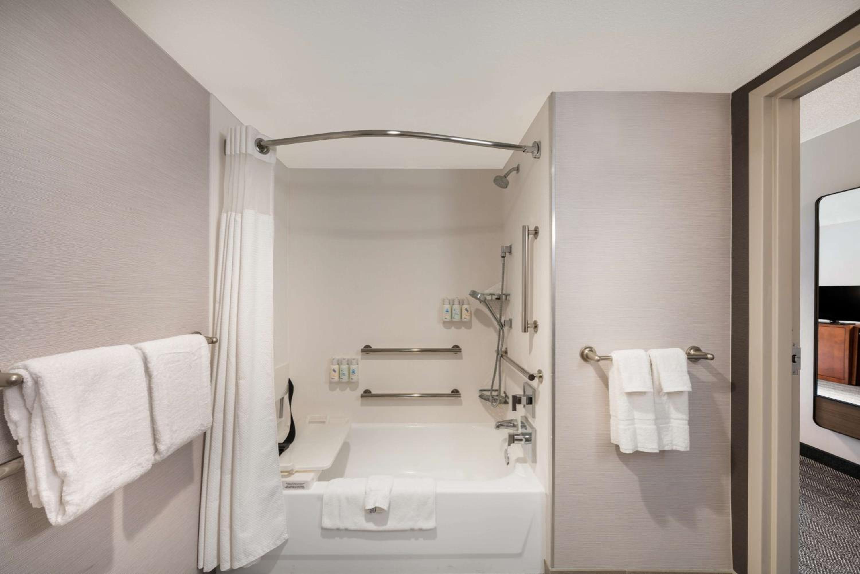 Mobility Accessible One Bedroom Suite King Tub