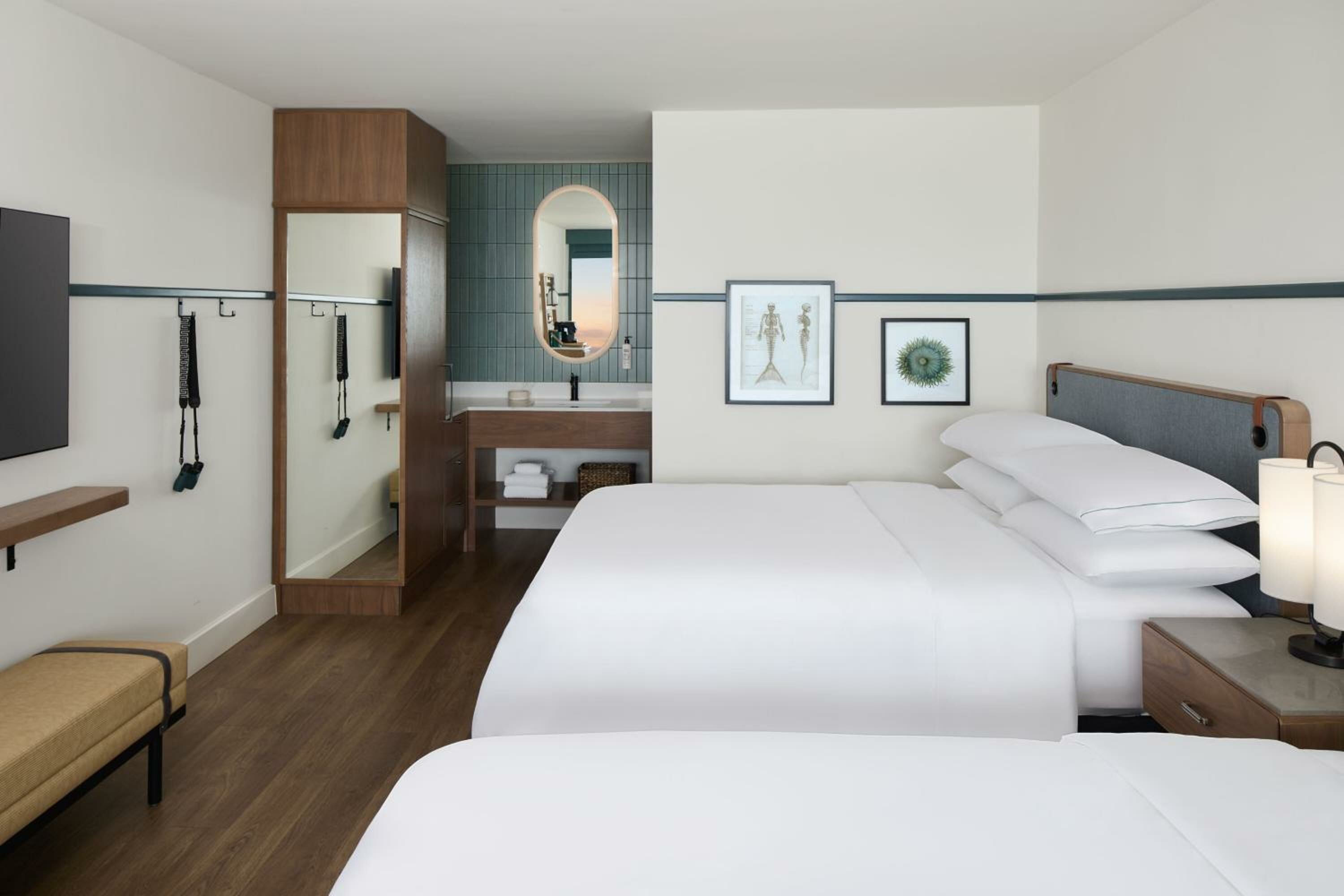Premium Queen Room with Two Queen Beds and Ocean View