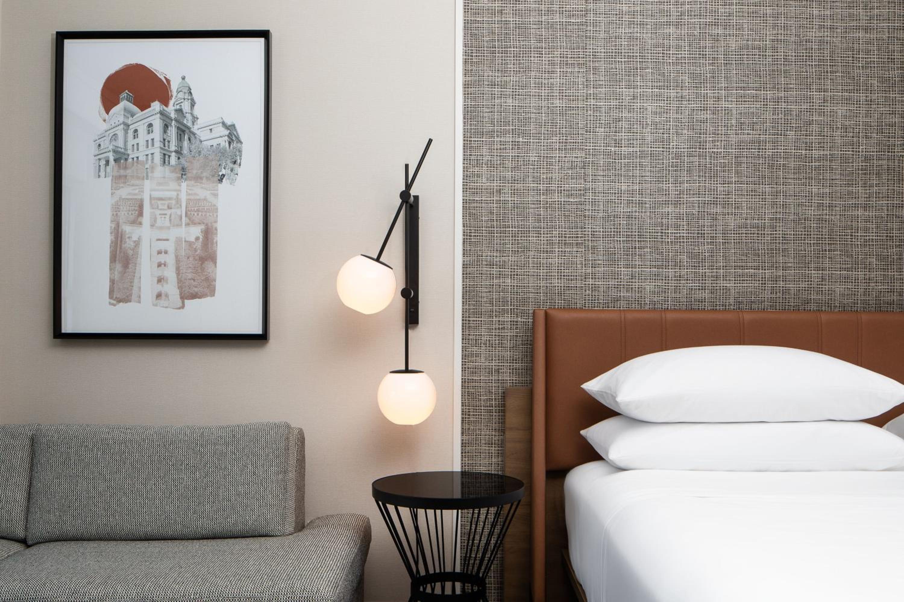 Corner Junior King Suite with Sofa Bed