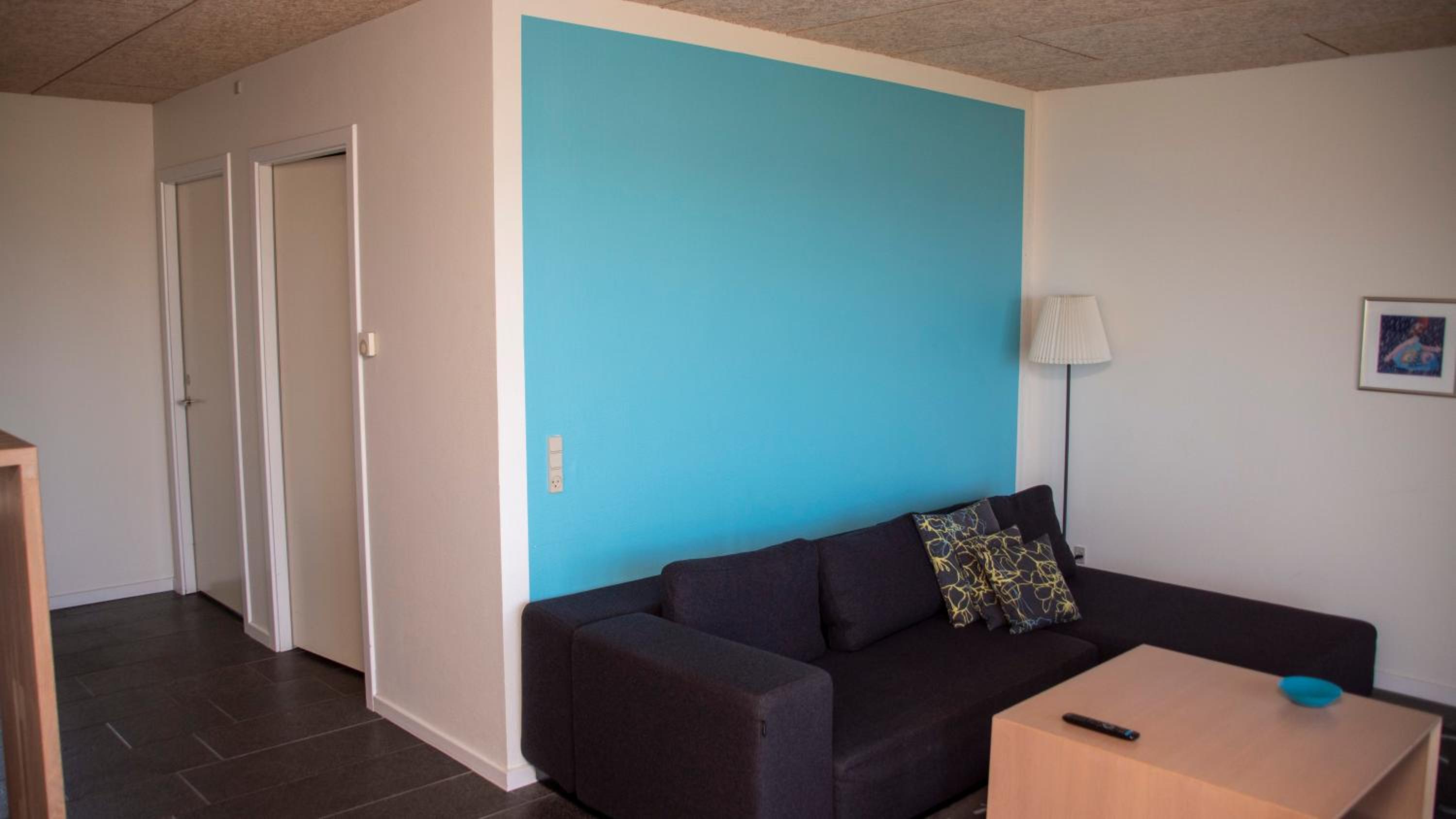 Lejlighed med udsigt til vandet,  stueetage. Max 4 pers.