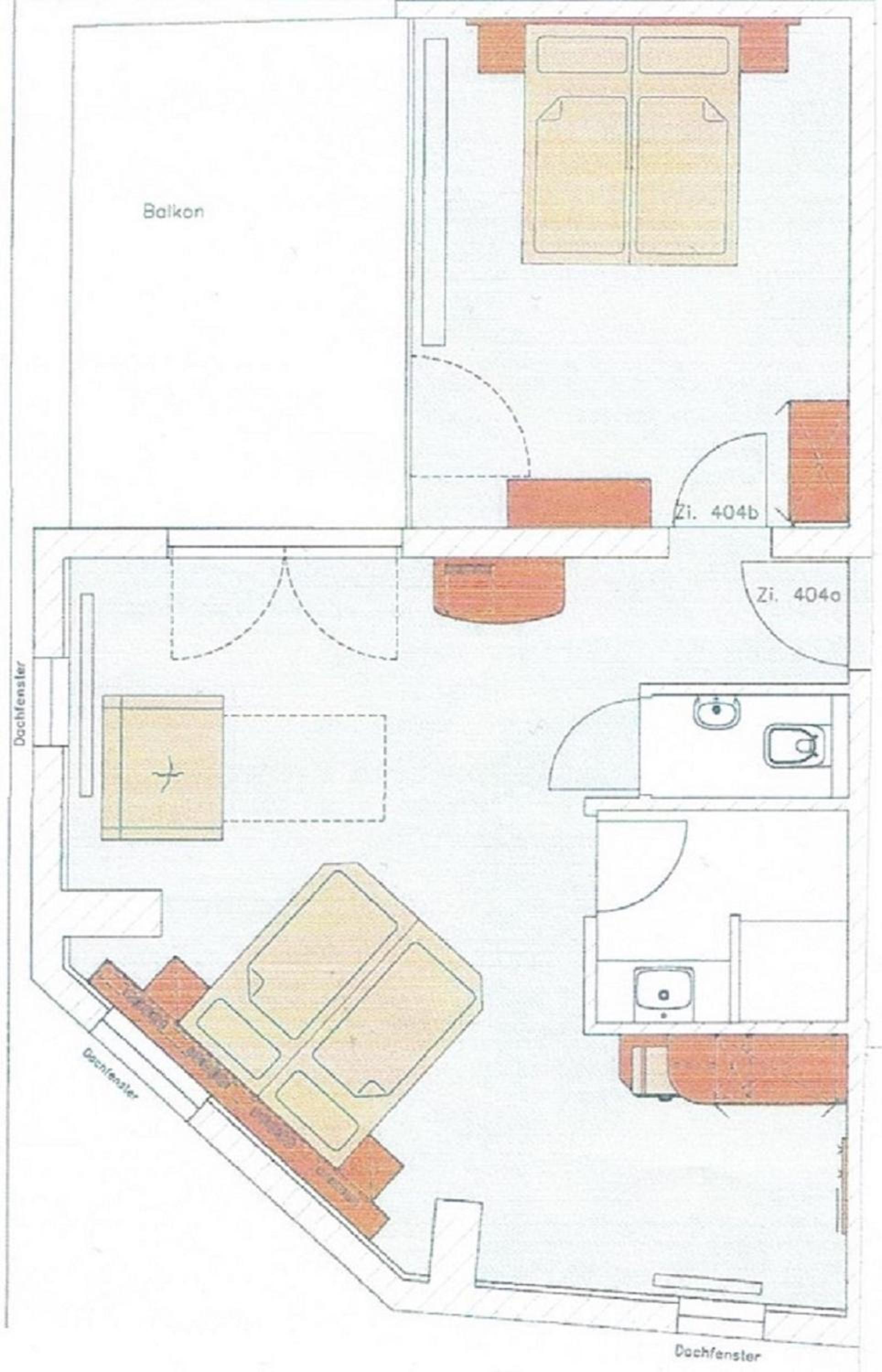 Family Room with Balcony - air conditioning