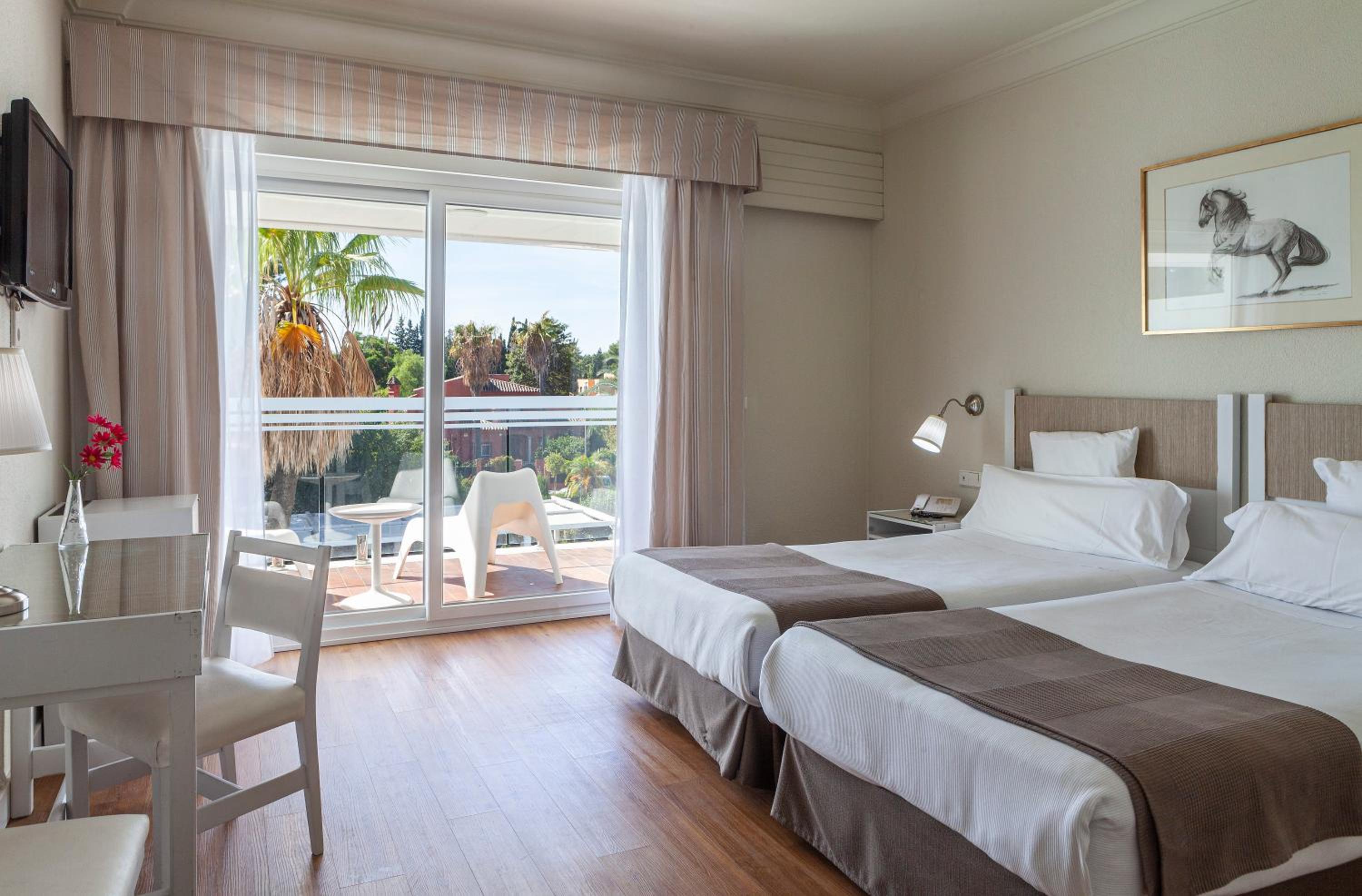 Double or Twin Room with Pool View