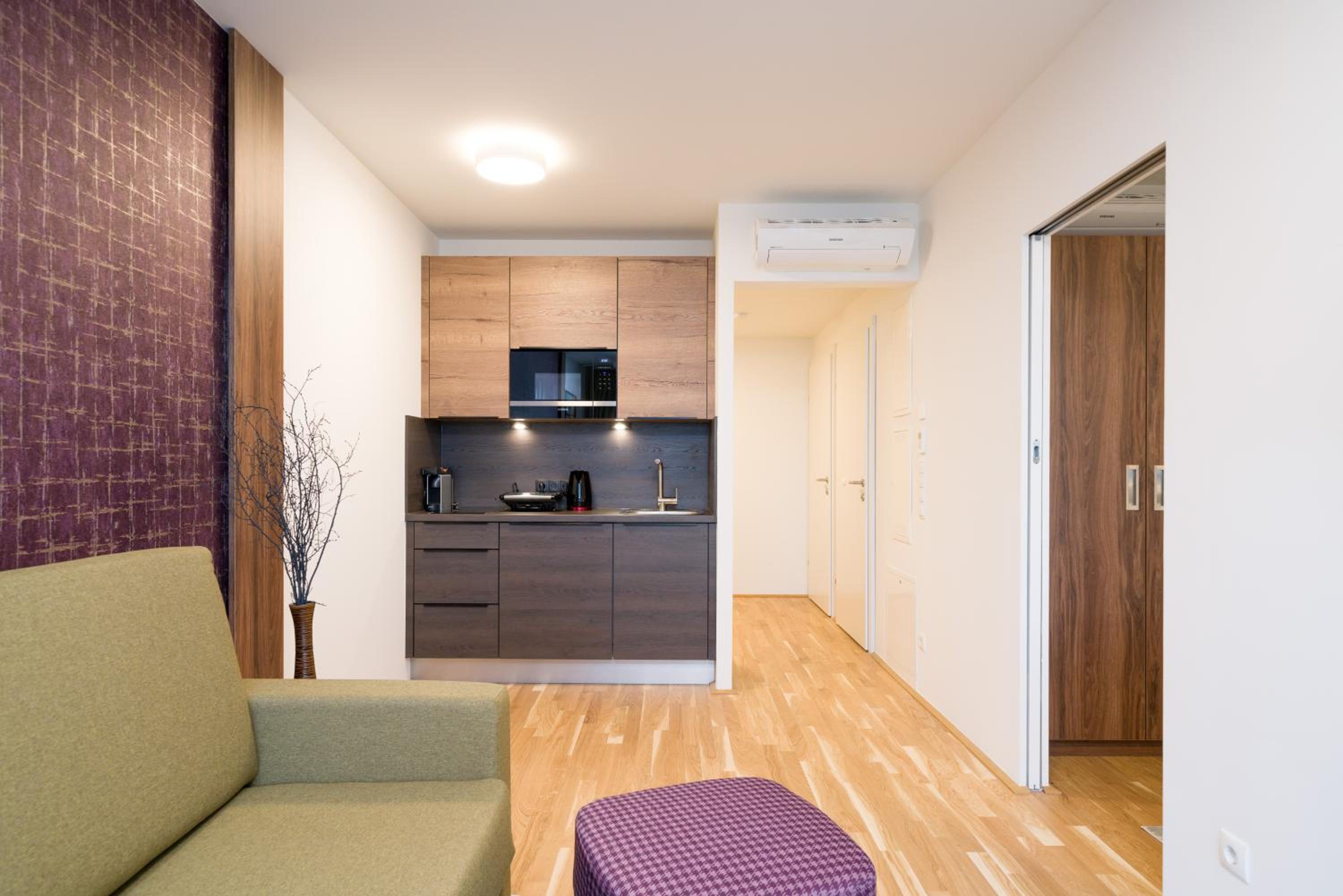 One-Bedroom Apartment with Balcony