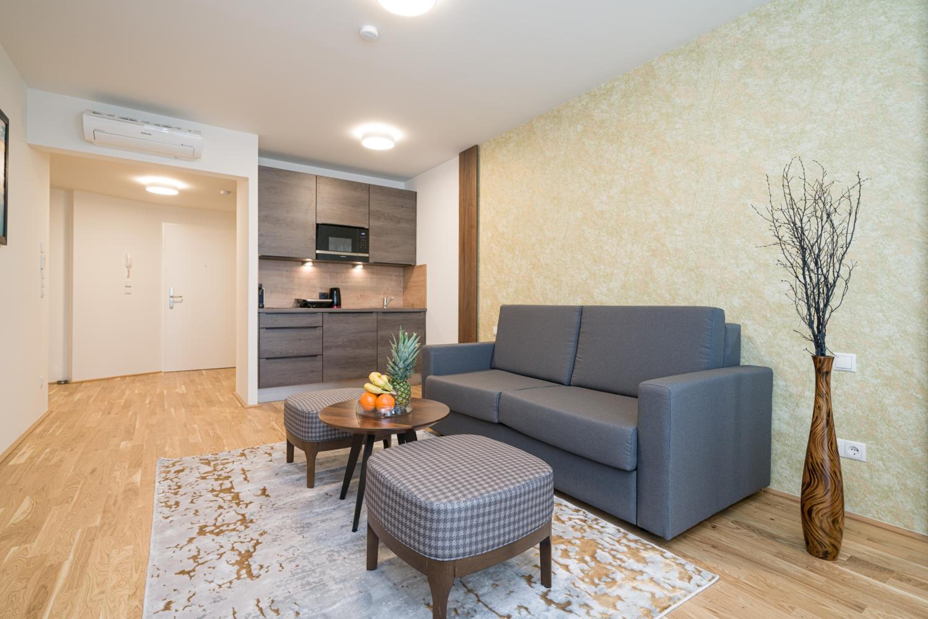 One-Bedroom Apartment with Balcony