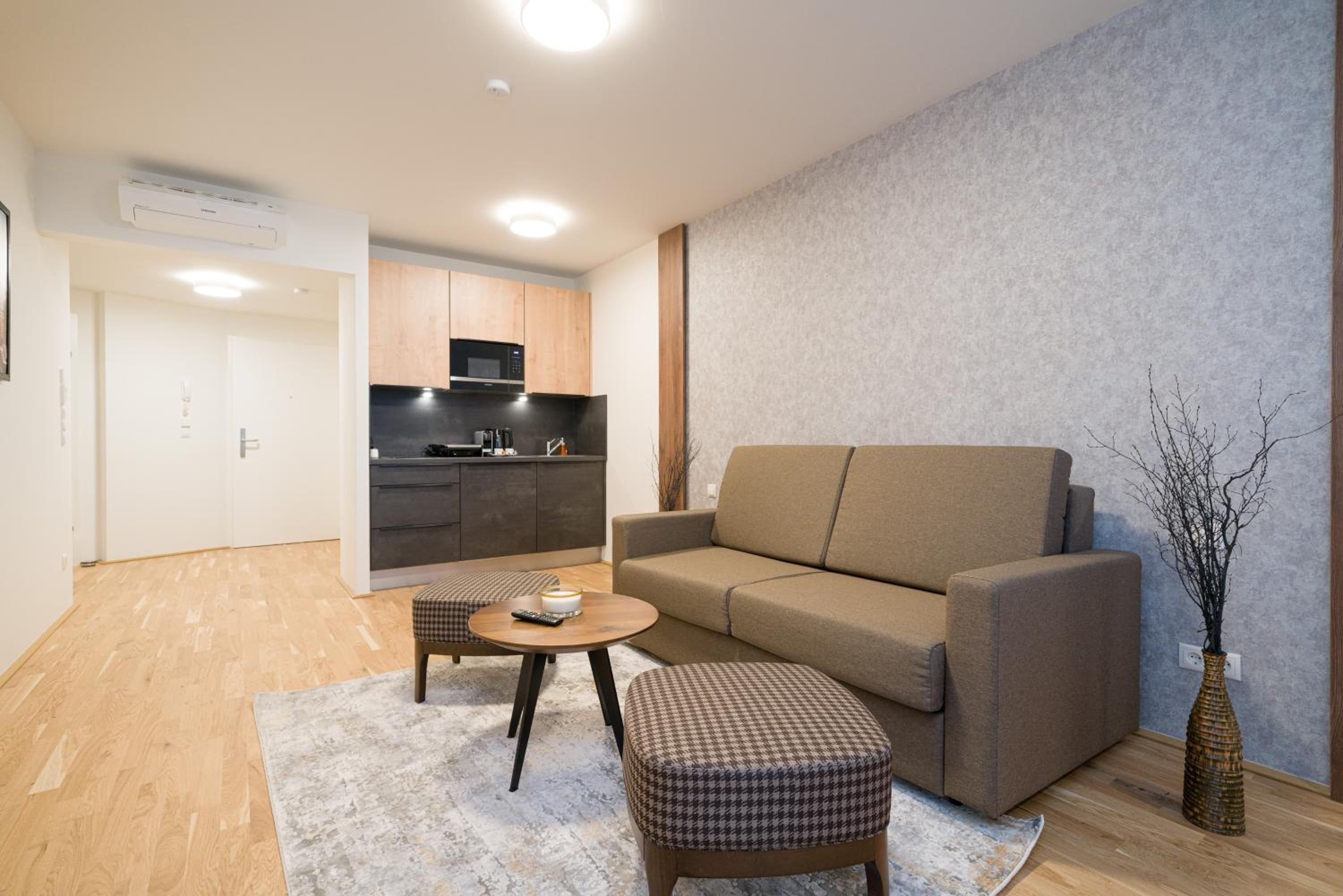 One-Bedroom Apartment with Balcony