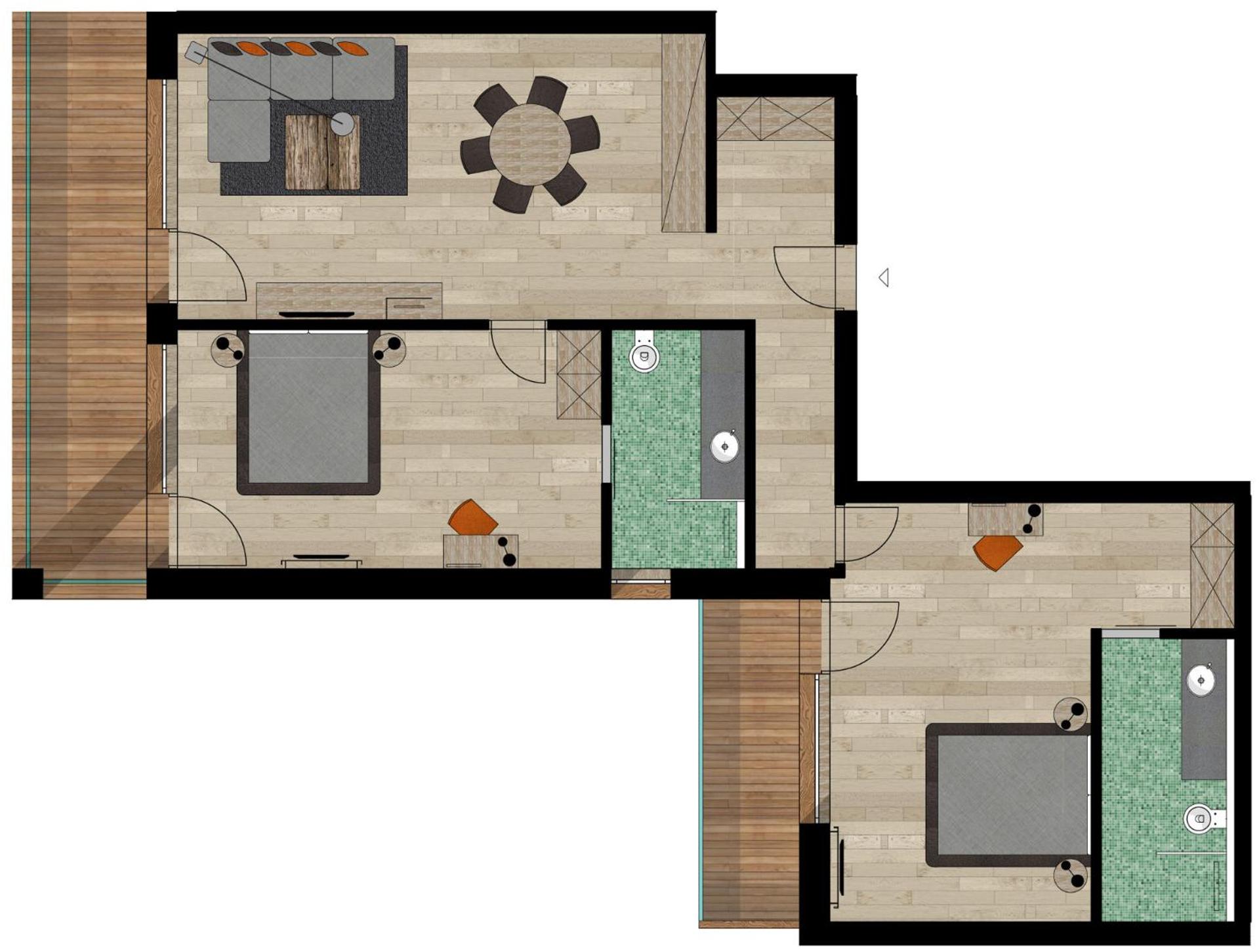 Two-Bedroom Apartment