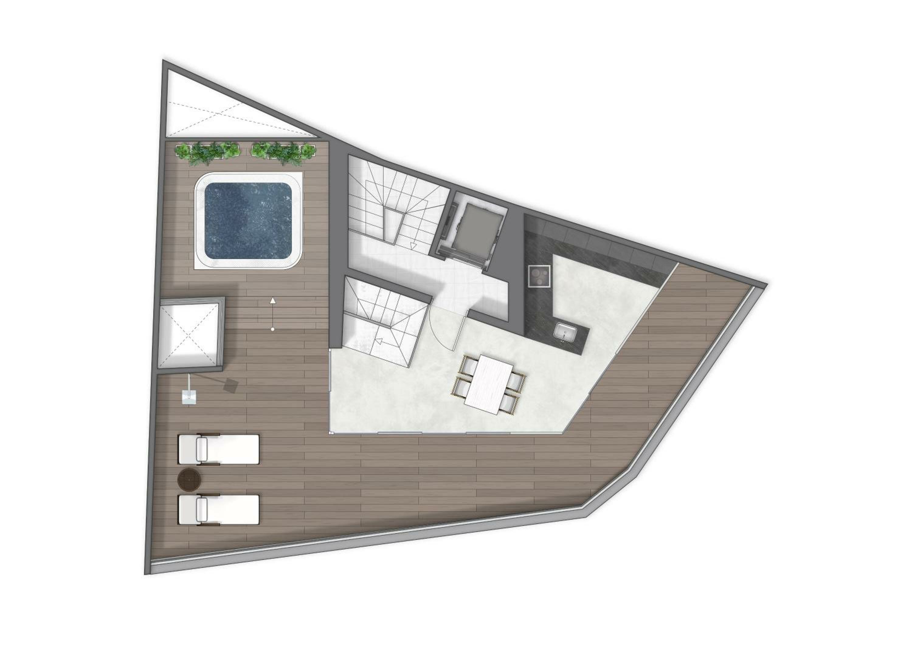 Apartment with Terrace